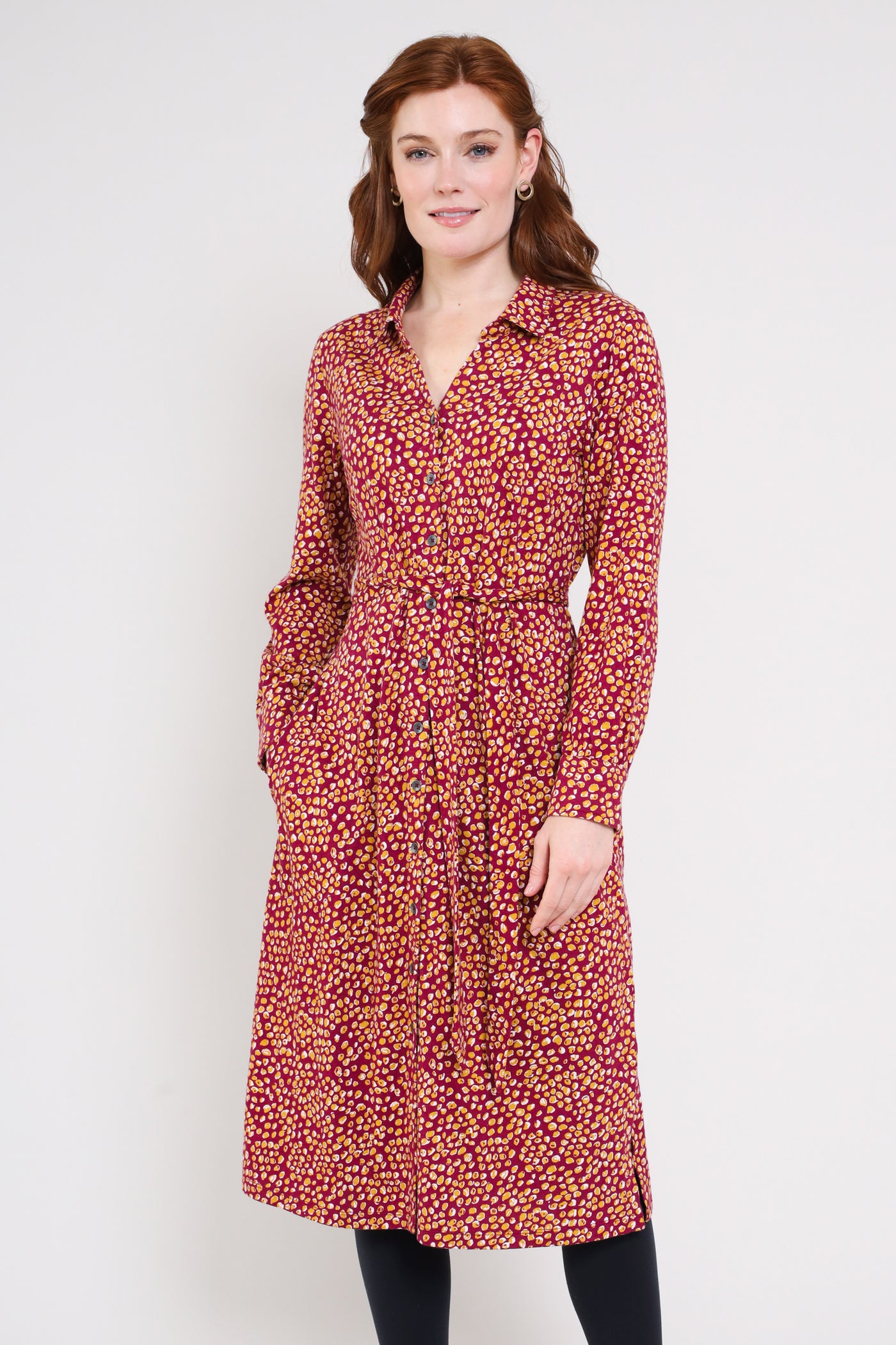 GOTS Organic Cotton Jersey Shirt Dress