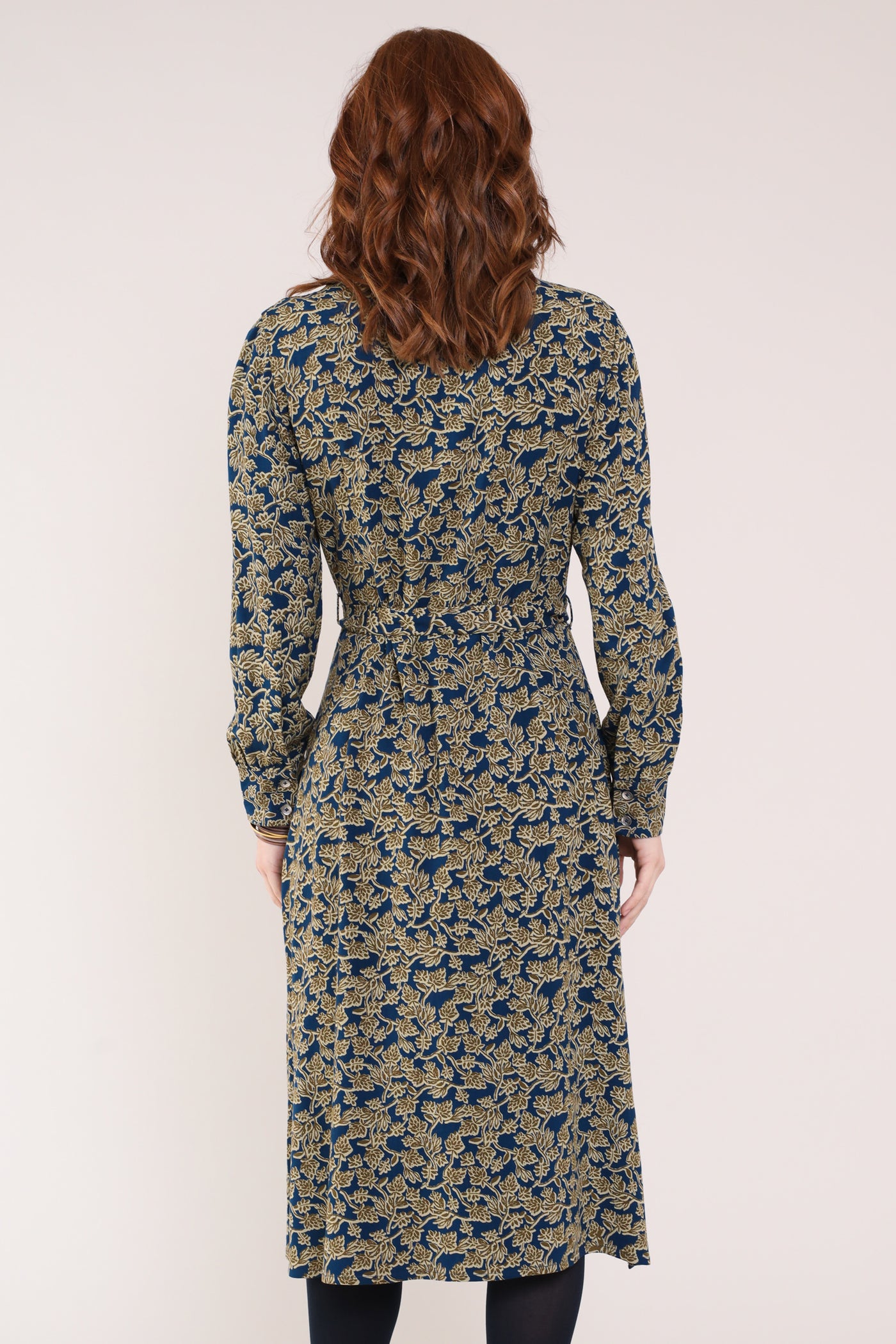 Viscose Shirt Dress - Back side
