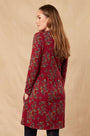 HR3103  Gathered Detail Tunic Dress