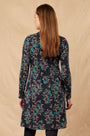 HR3103  Gathered Detail Tunic Dress