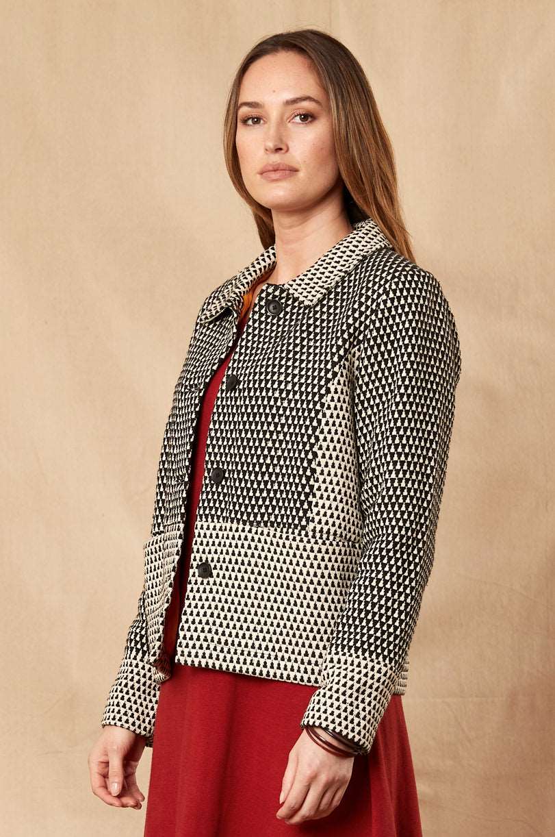 HT6023  Jacket with in  seam pockets