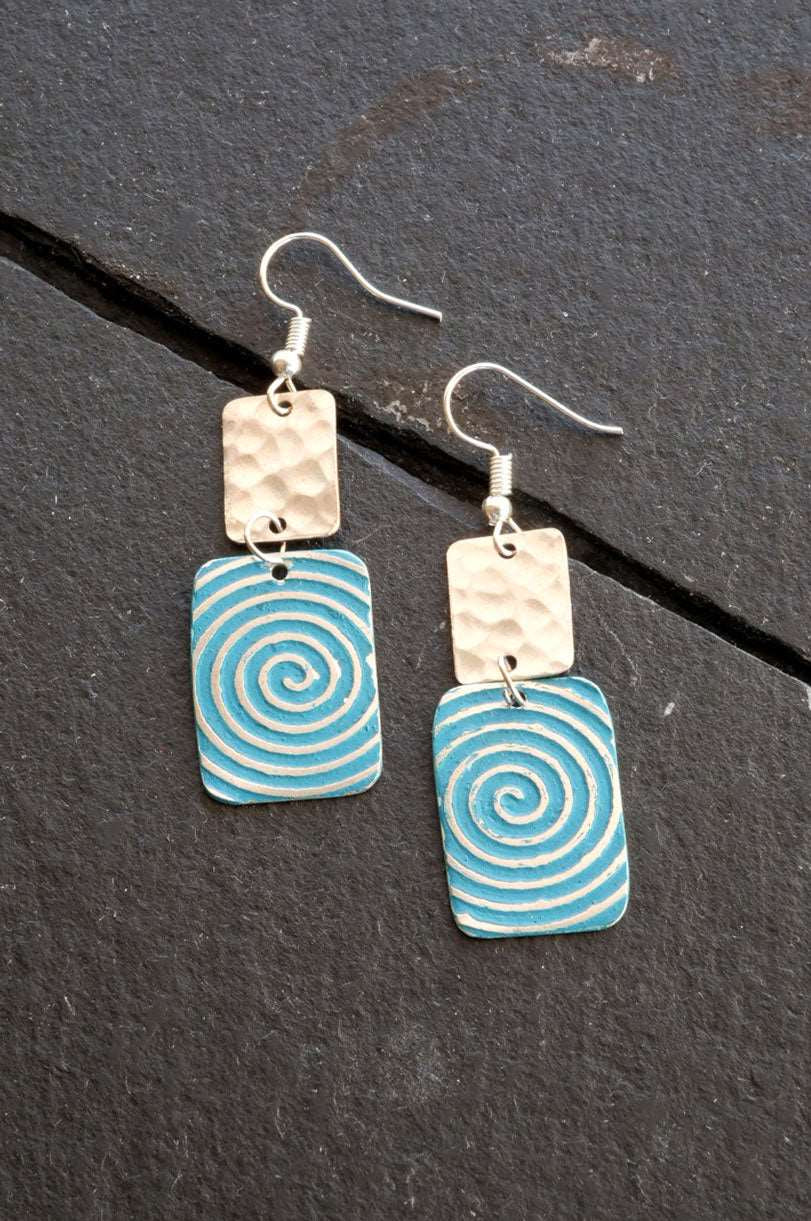 JE8202 Spiral Earrings