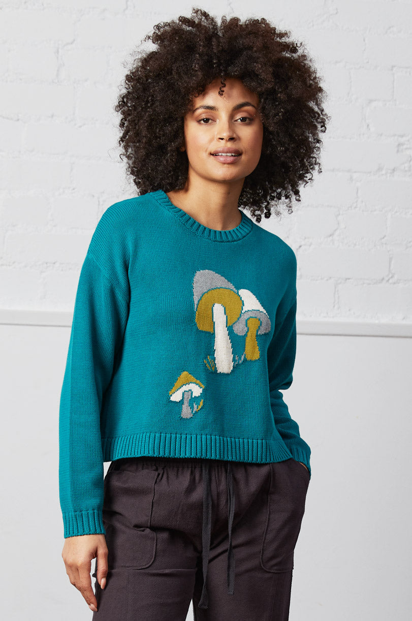 Organic Cotton Mushroom Jumper