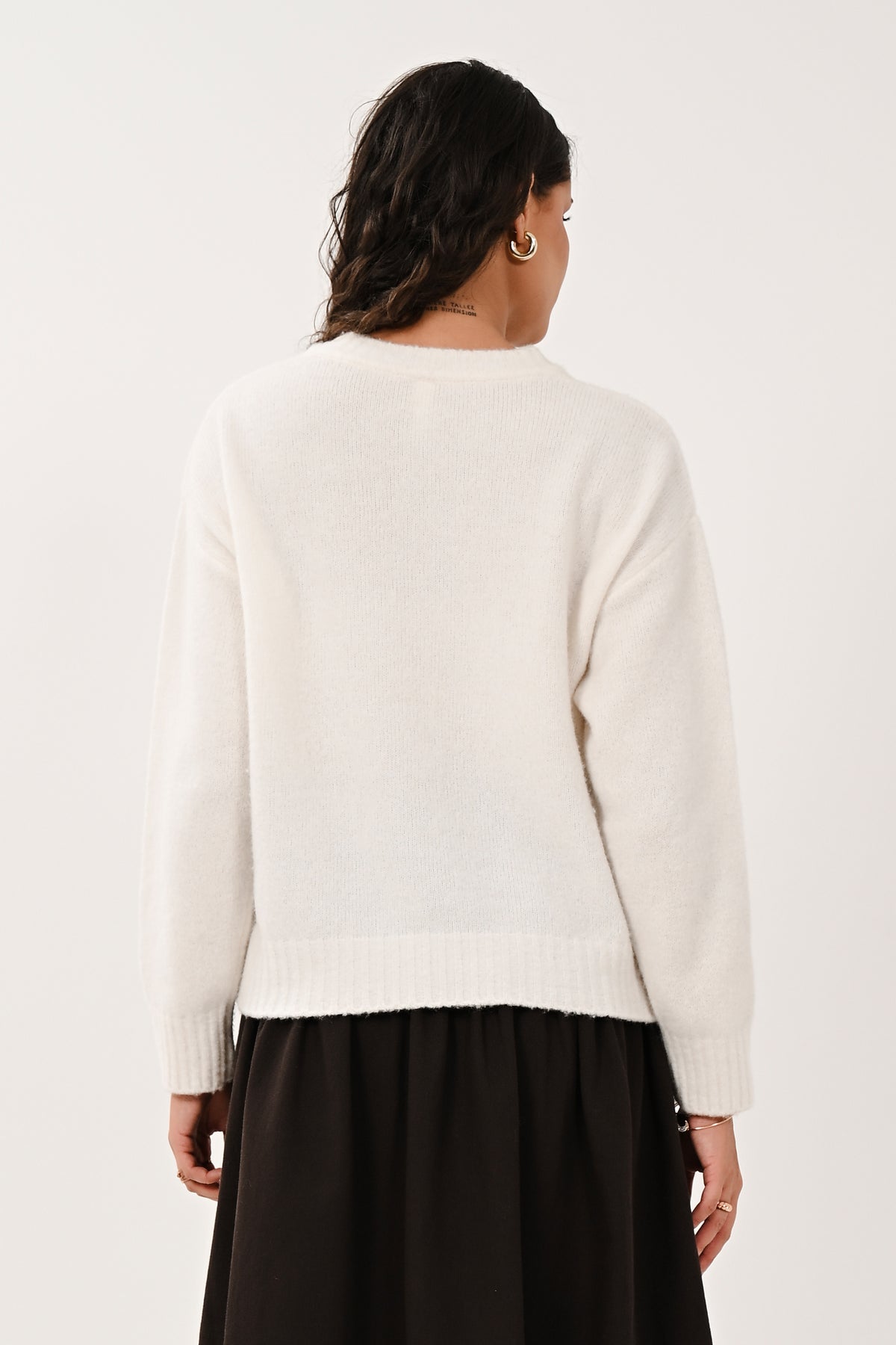 AW26 Crew Neck Jumper - Ivory