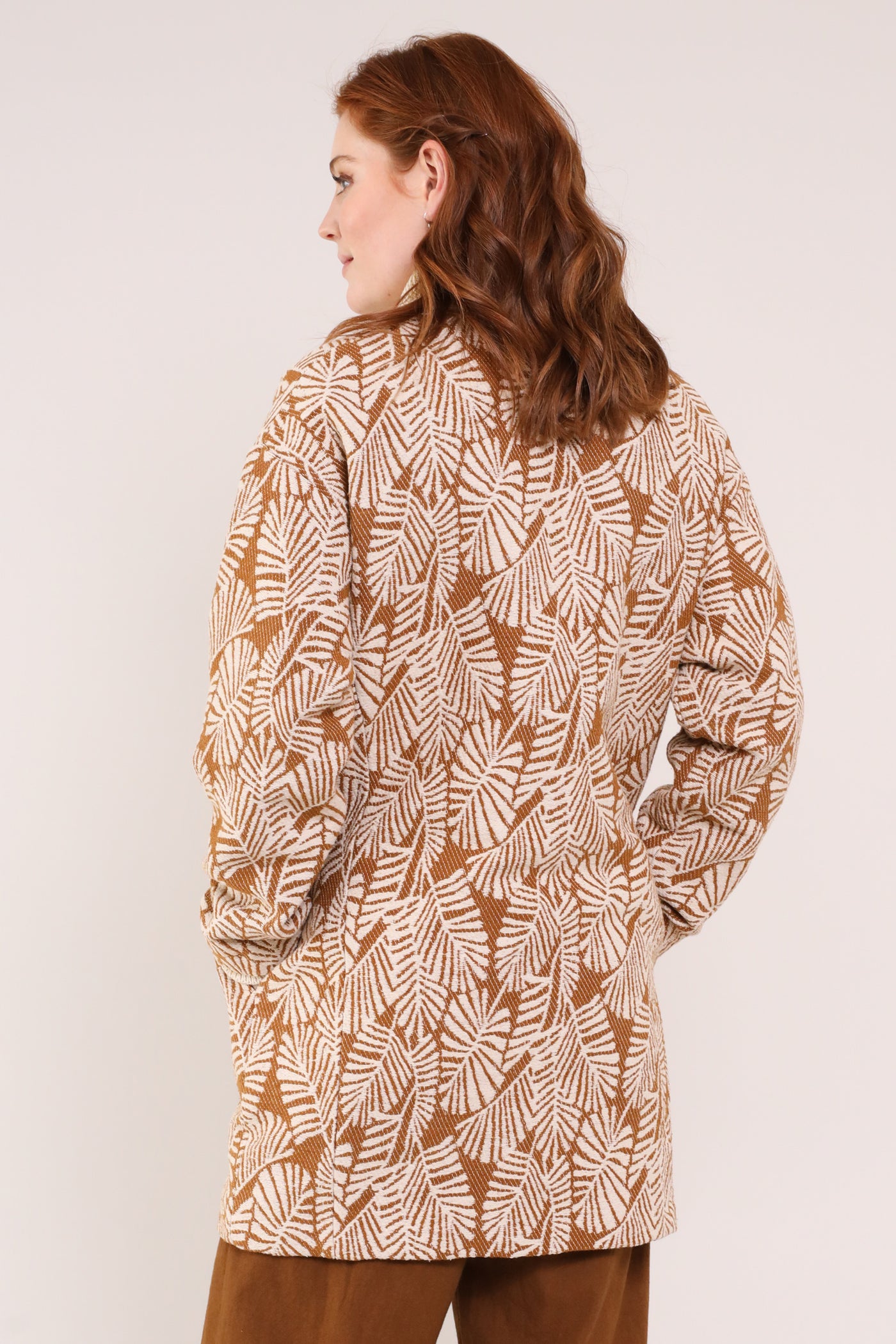 Cotton Handloom Oversized Coat