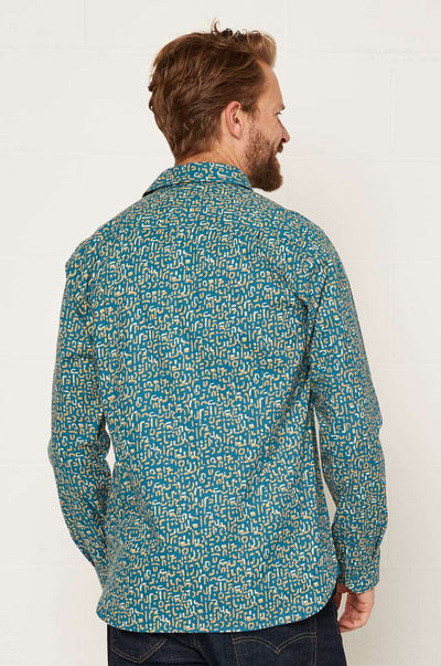 MZ9002 Men's Longsleeve Maze Shirt