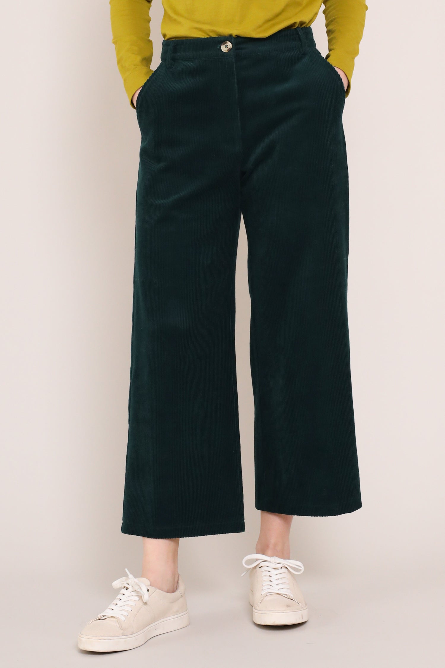 Cotton Chunky Cord Trousers