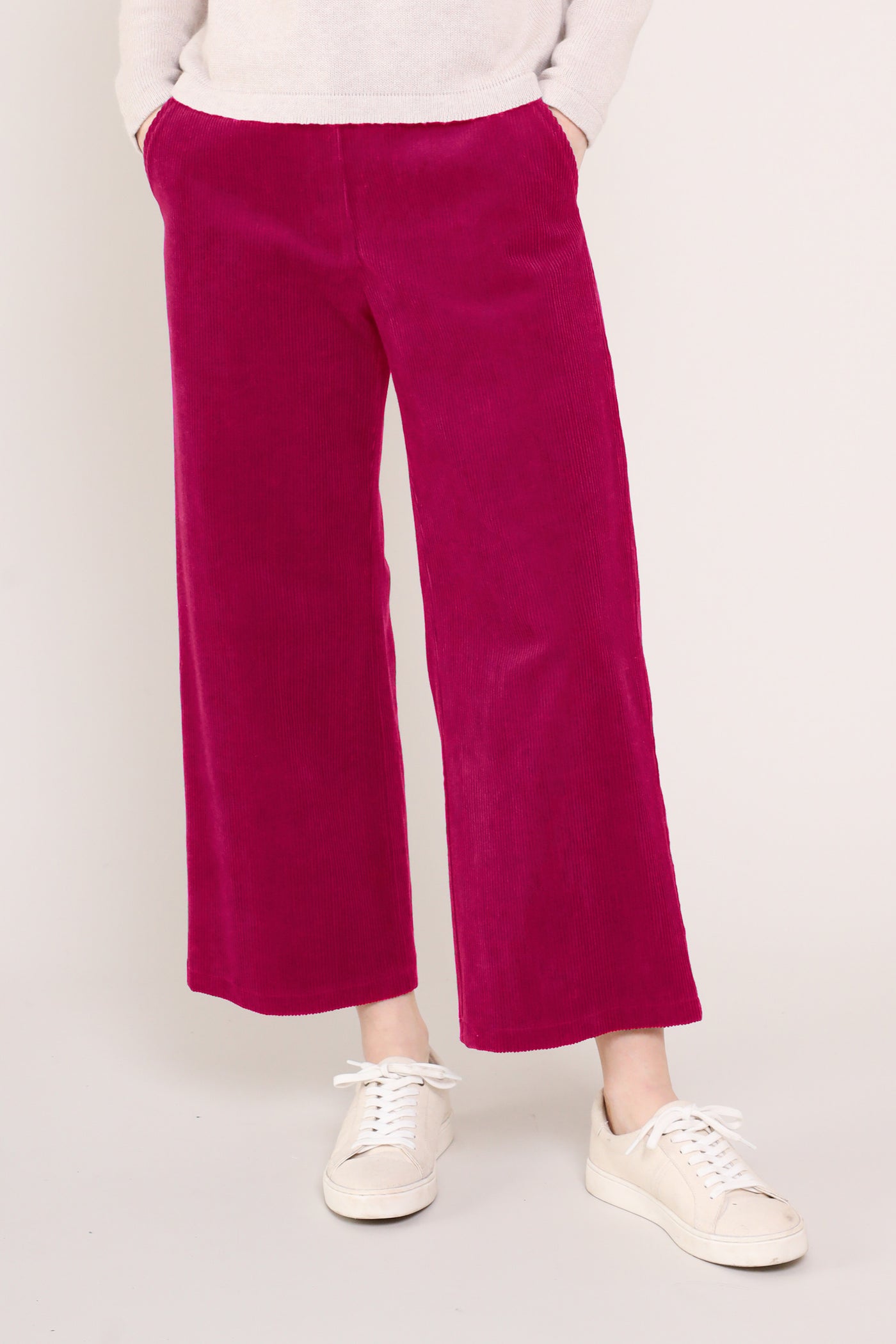 Cotton Chunky Cord Trousers