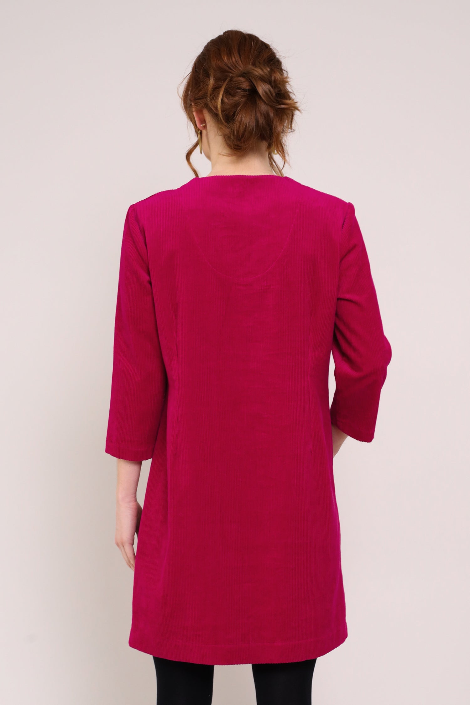 Cotton Chunky Cord Tunic Dress