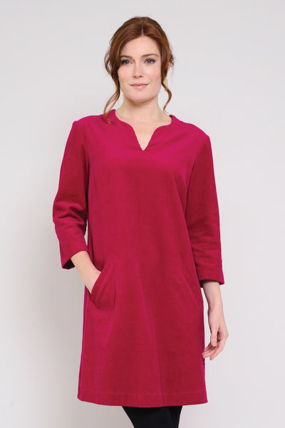 Cotton Chunky Cord Tunic Dress