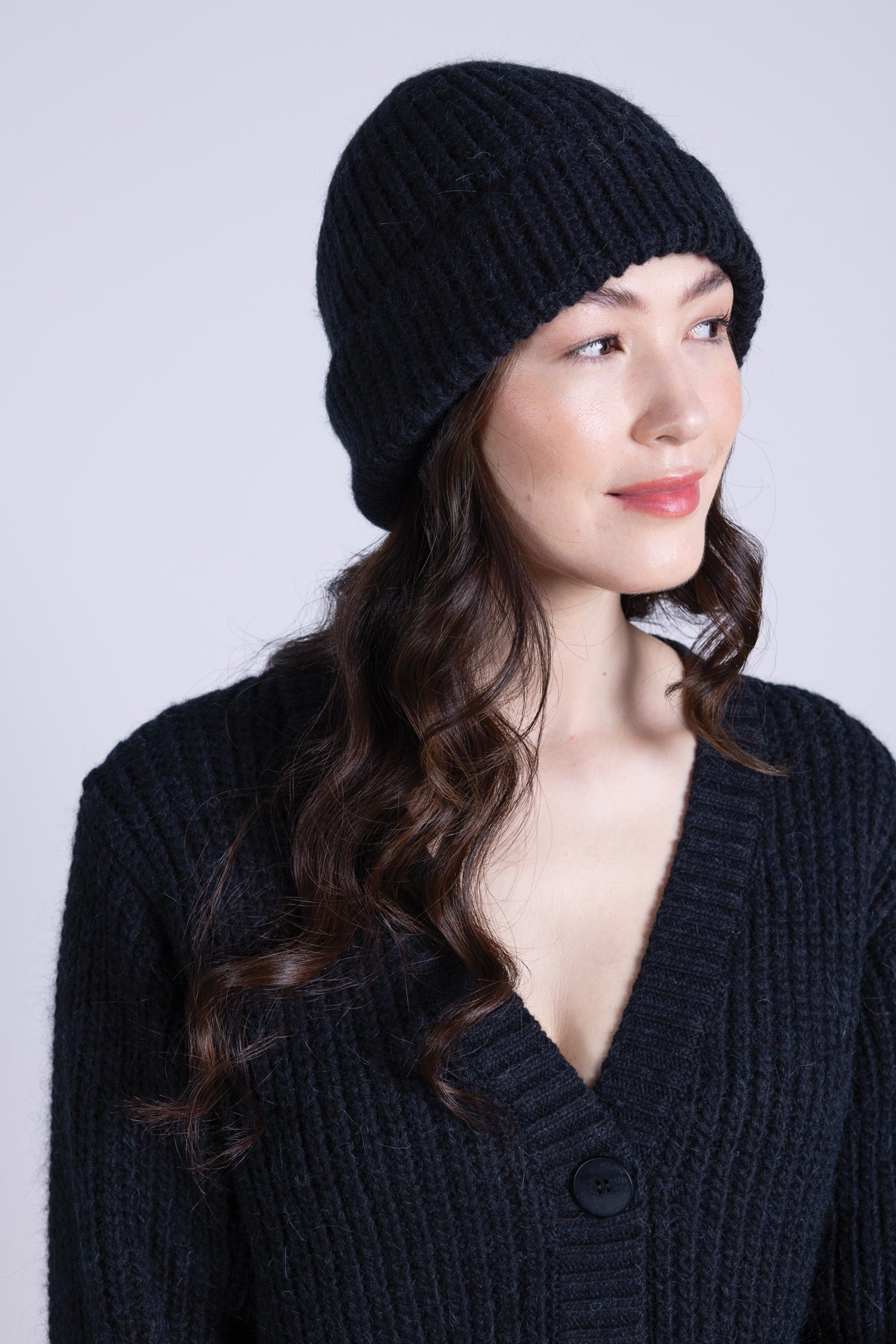 AW25 Knitted Hat - Black
