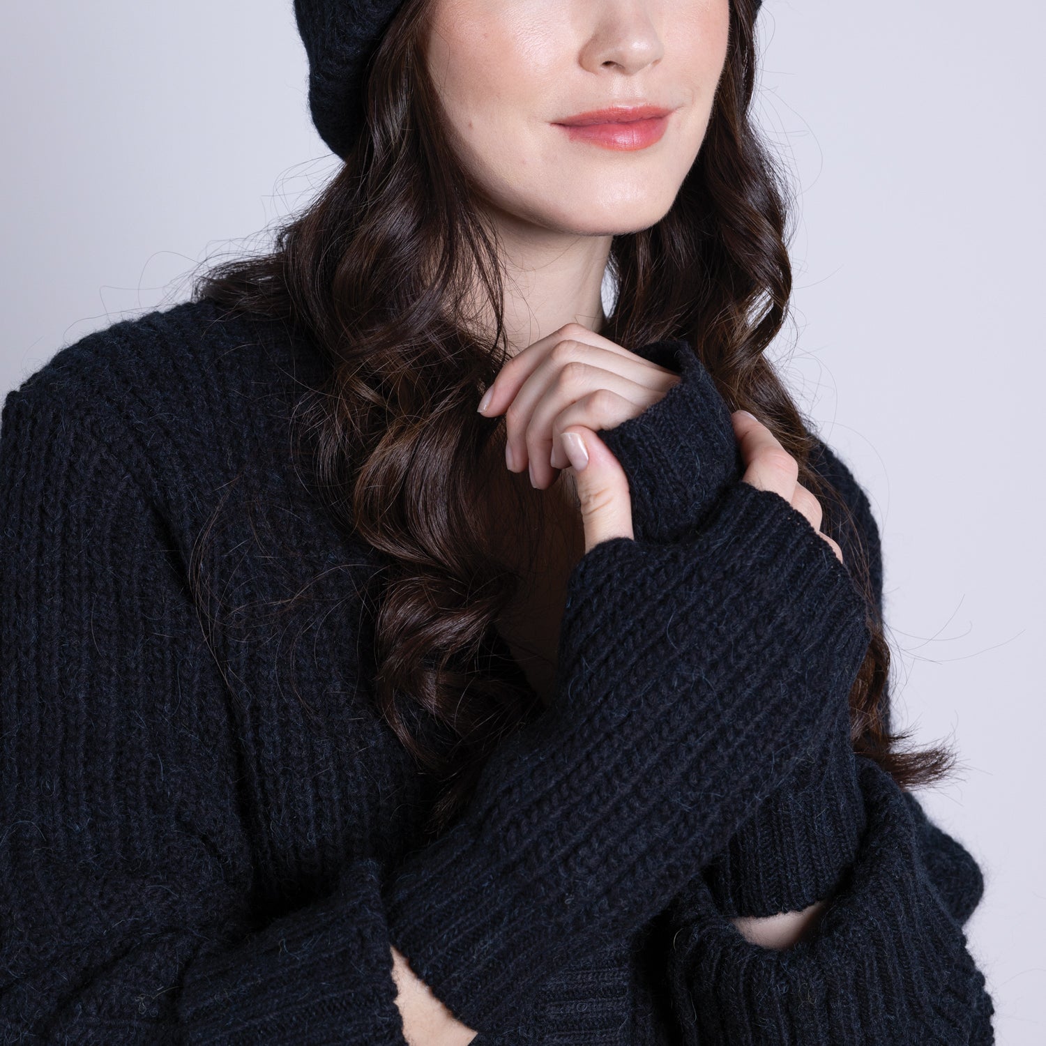 AW25 Knitted Gloves - Black