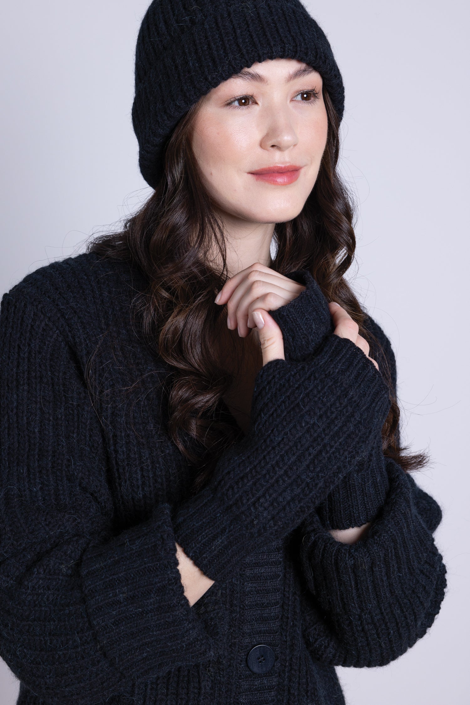 AW25 Knitted Gloves - Black