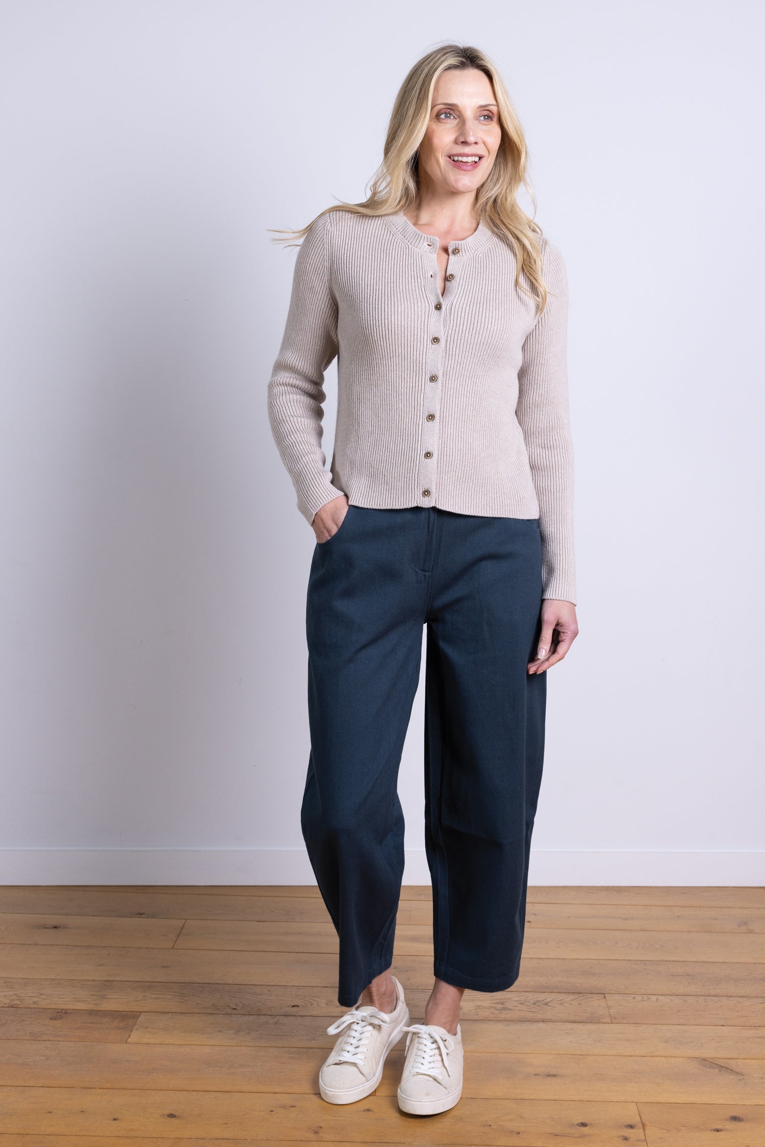 AW25 Cropped Trouser - Space