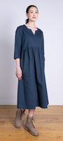AW25 V Neck Midi Dress - Space
