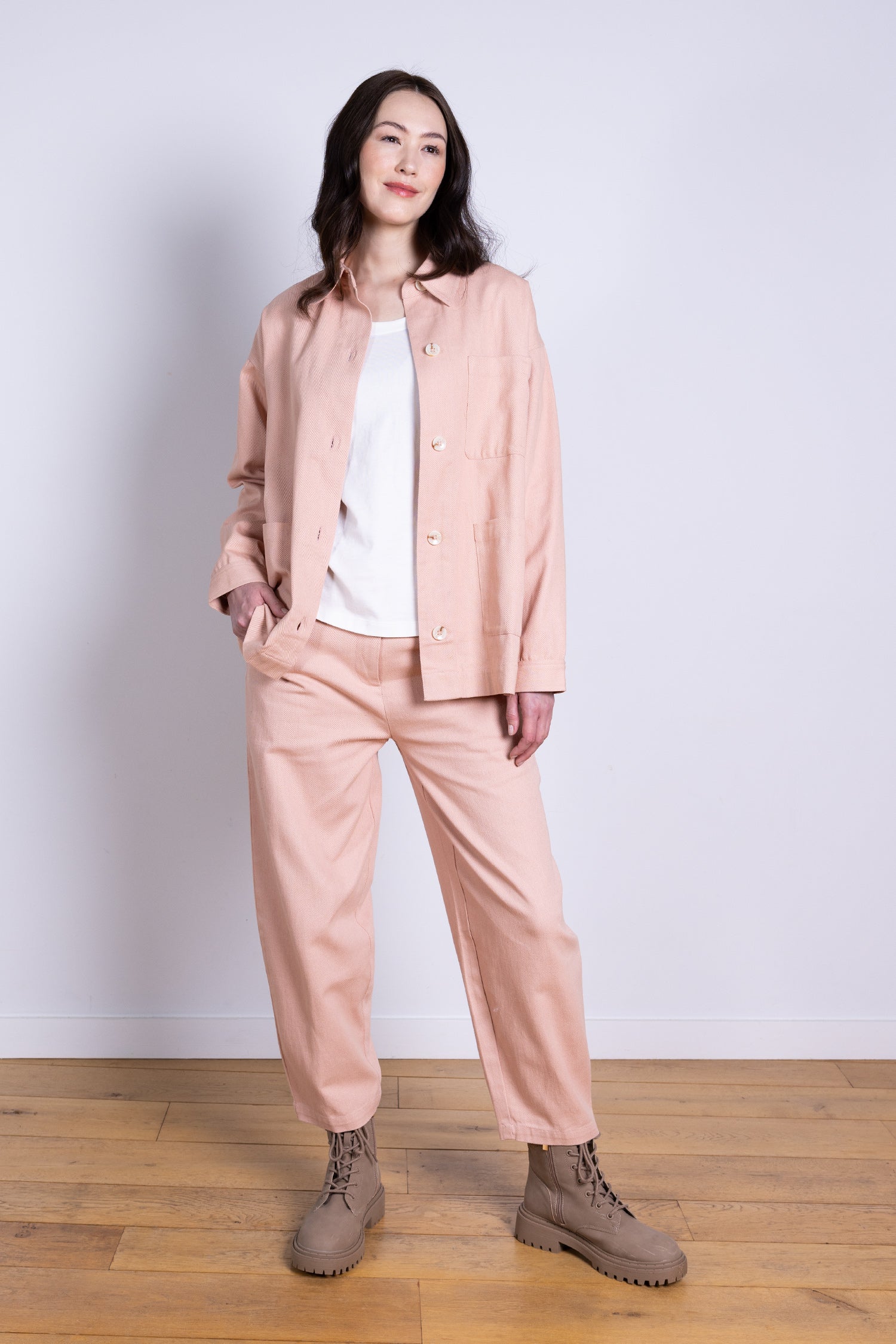AW25 Longline Jacket - Parfait