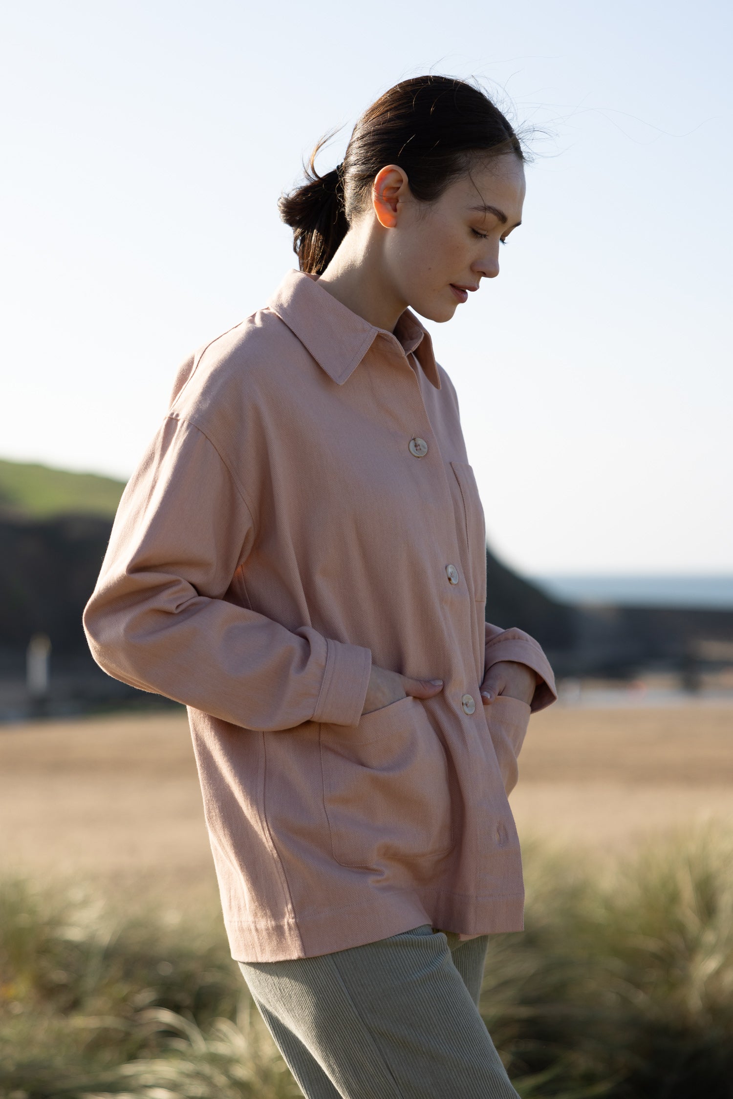 AW25 Longline Jacket - Parfait