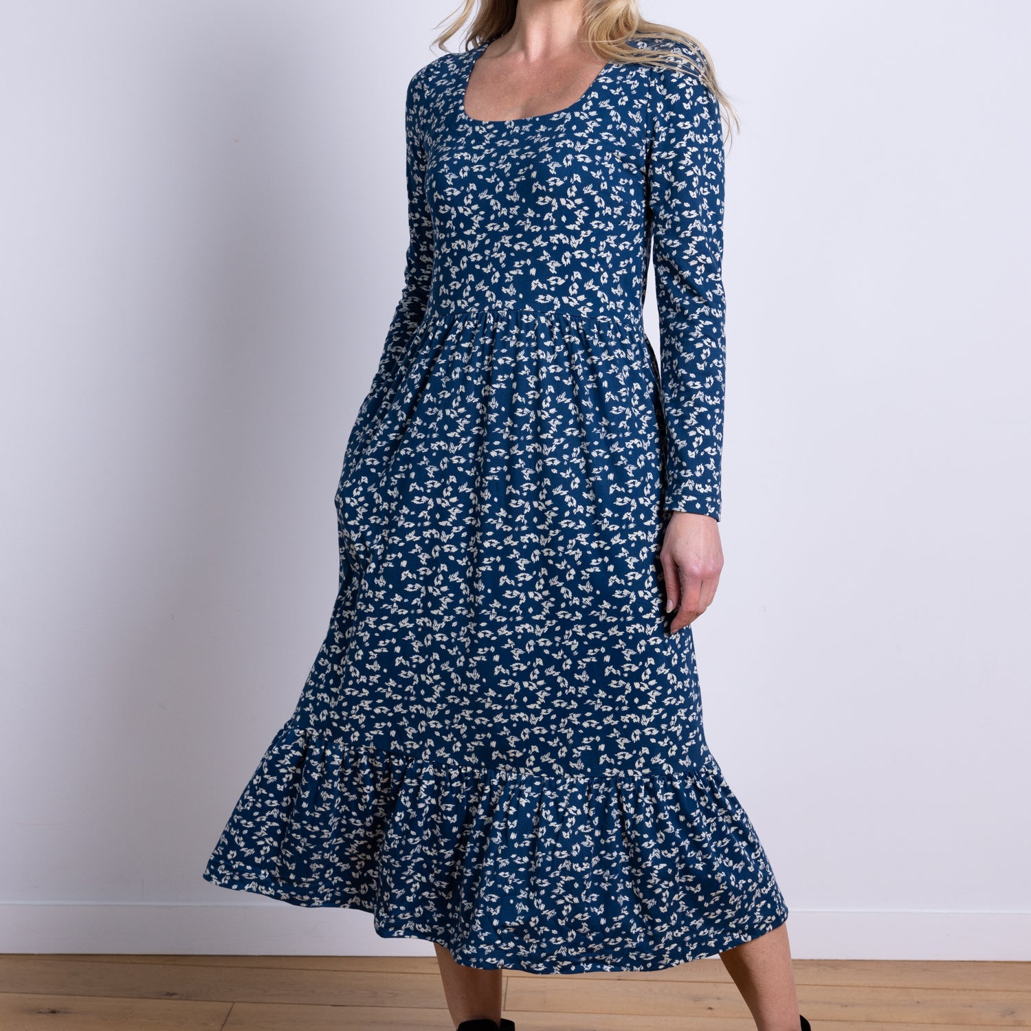 AW25 Tiered Dress - Oxford