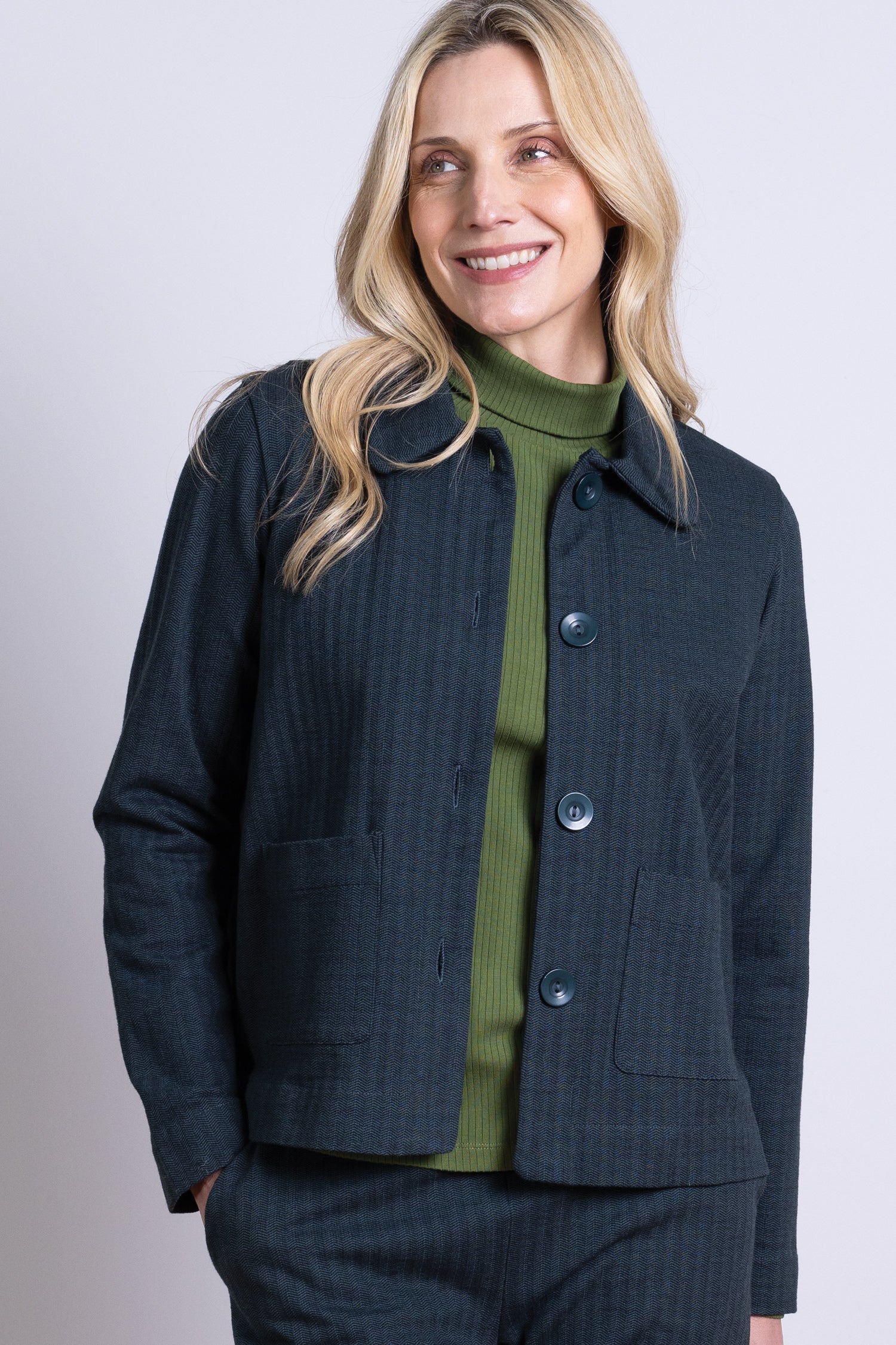 AW25 Jersey Jacket - Midnight