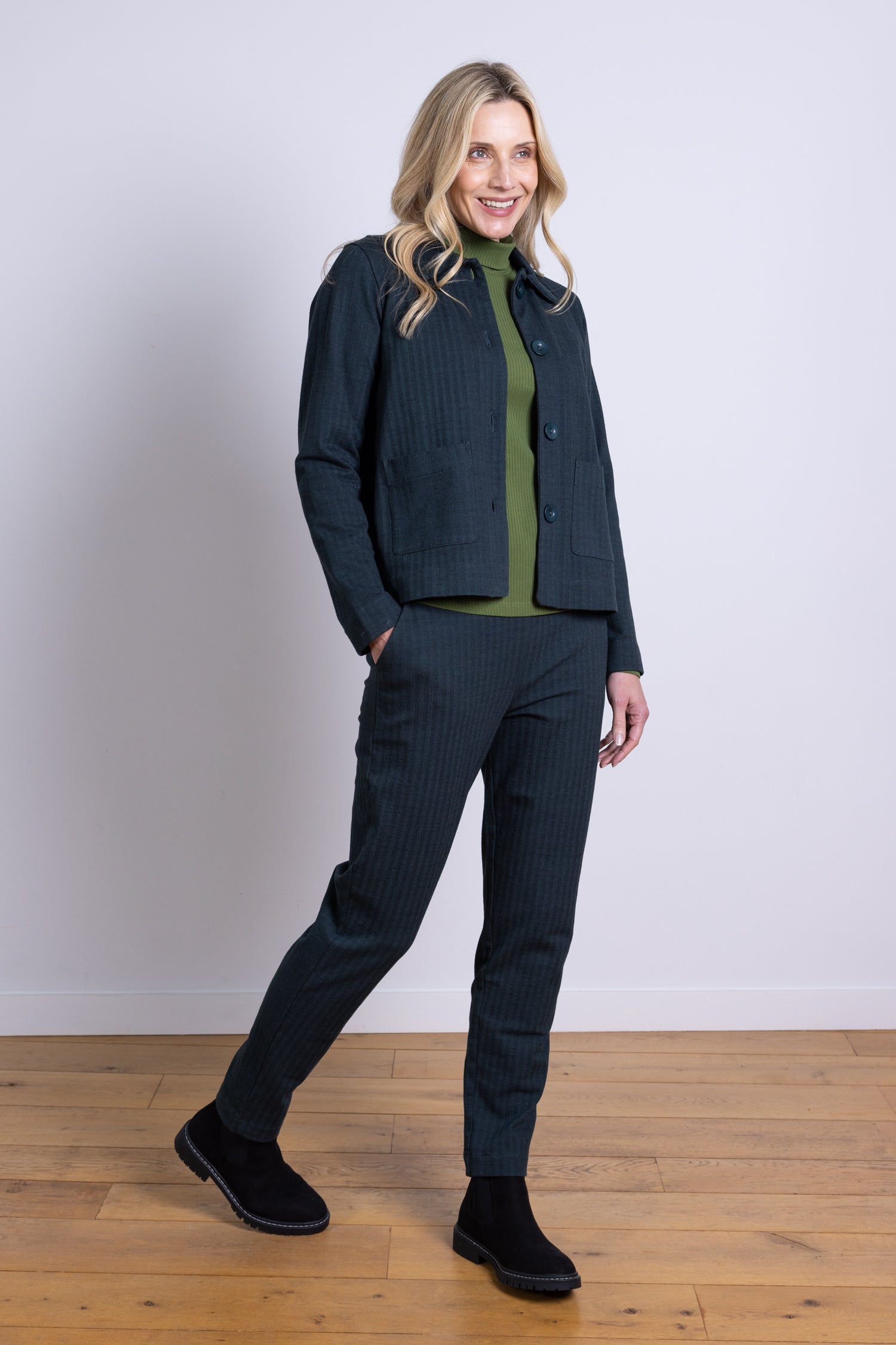AW25 Jersey Jacket - Midnight