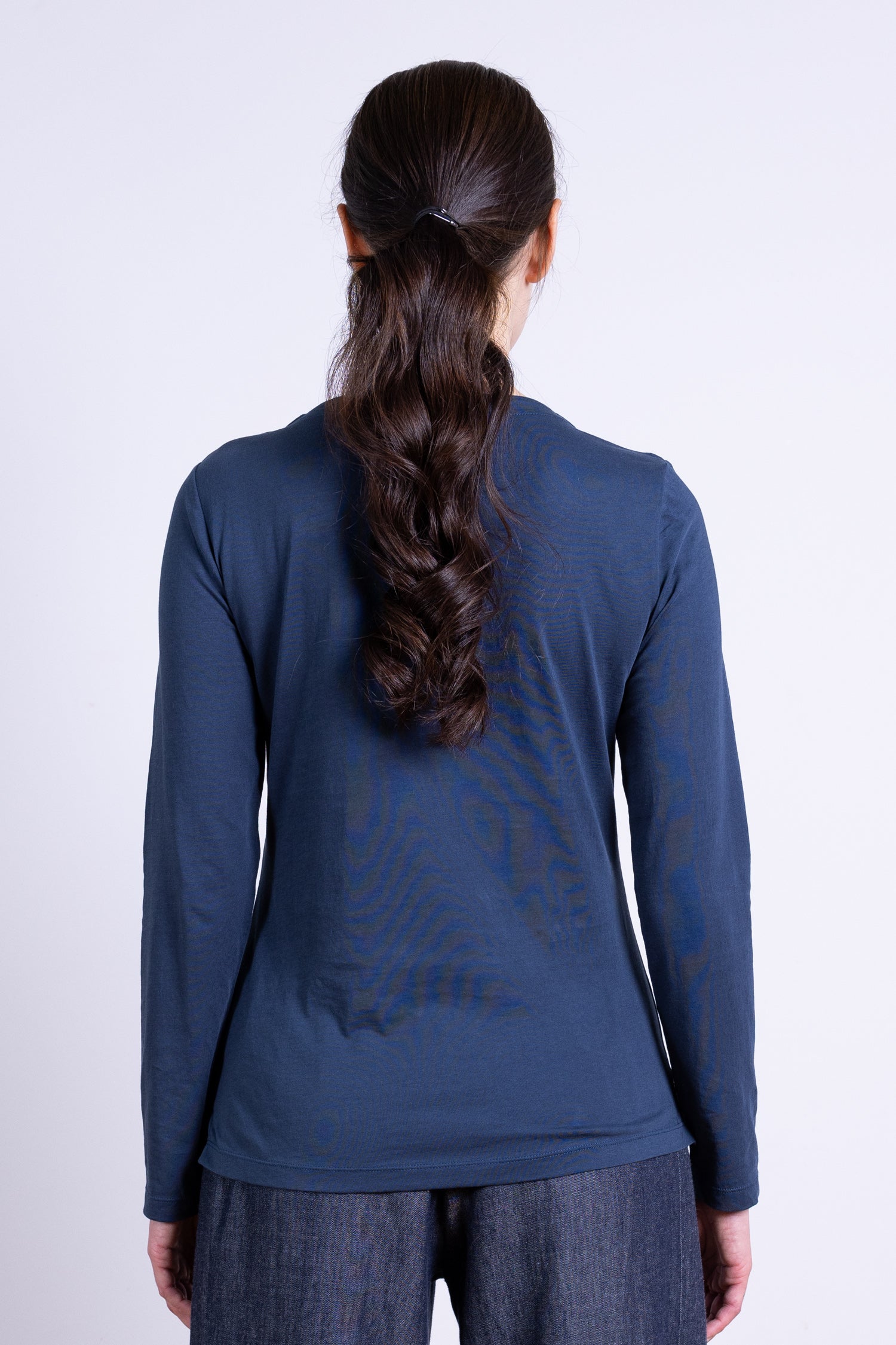 AW25 Round Neck Top - Oxford