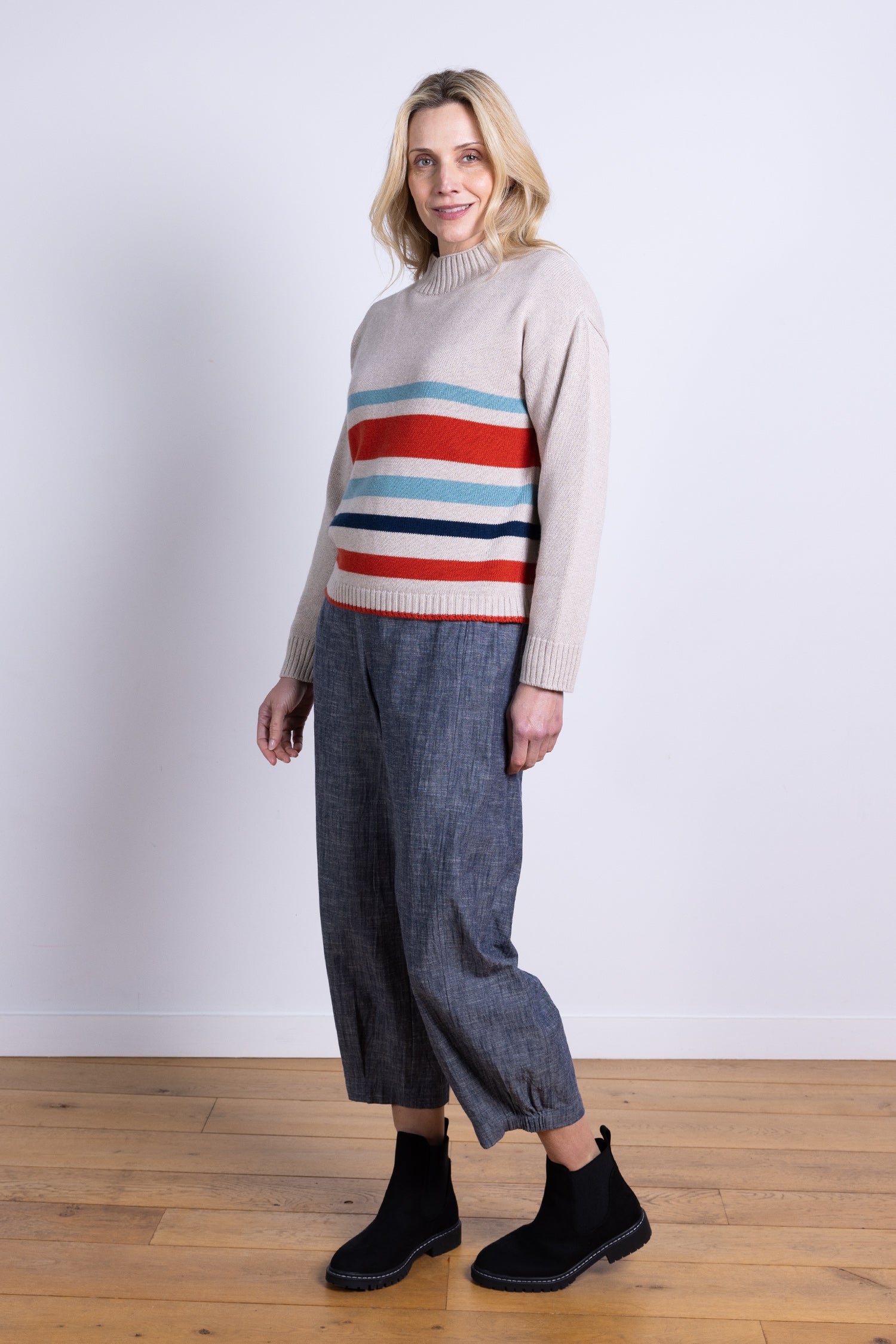 AW25 Striped Jumper - Multi