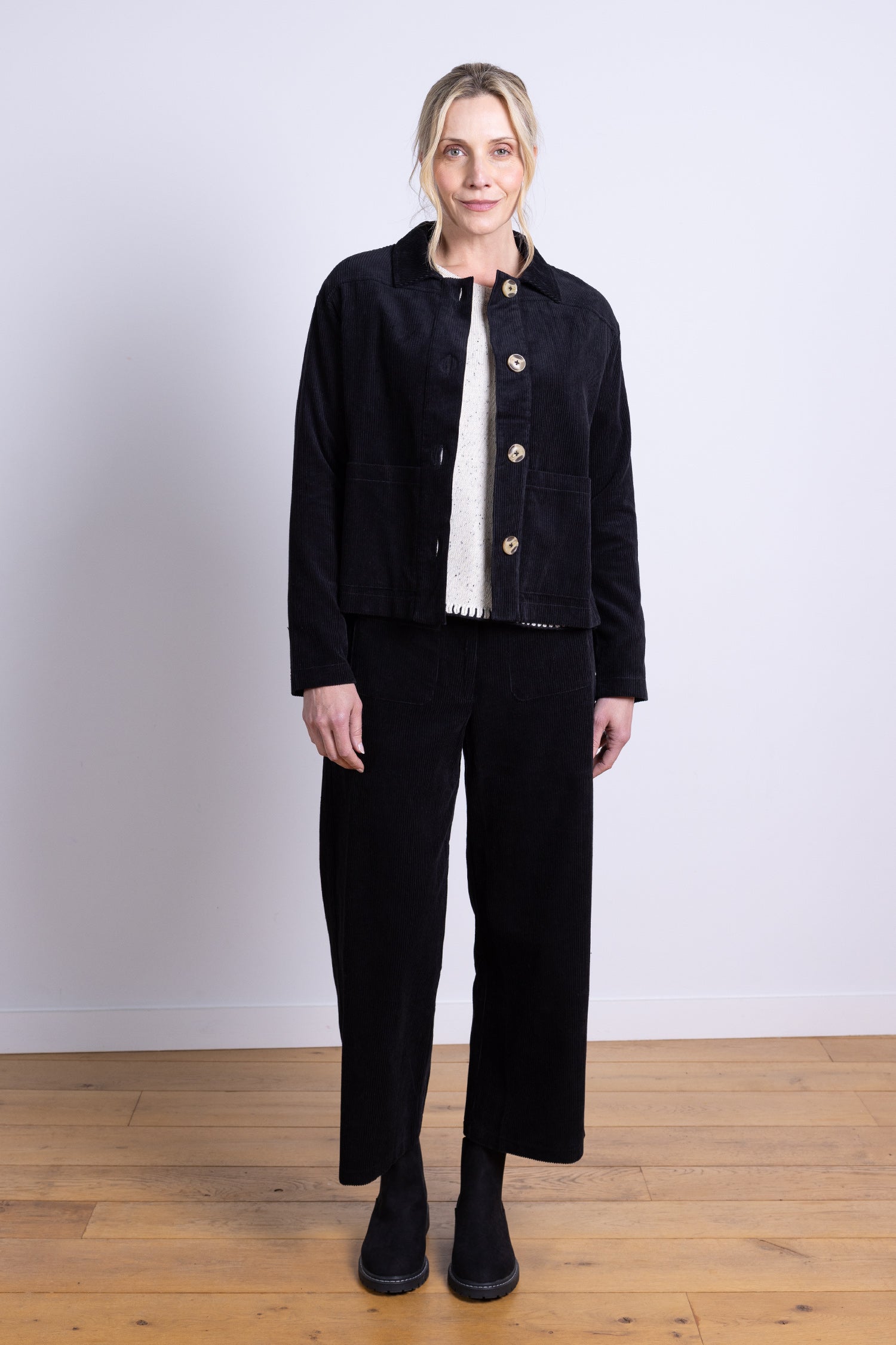AW25 Cord Jacket - Black