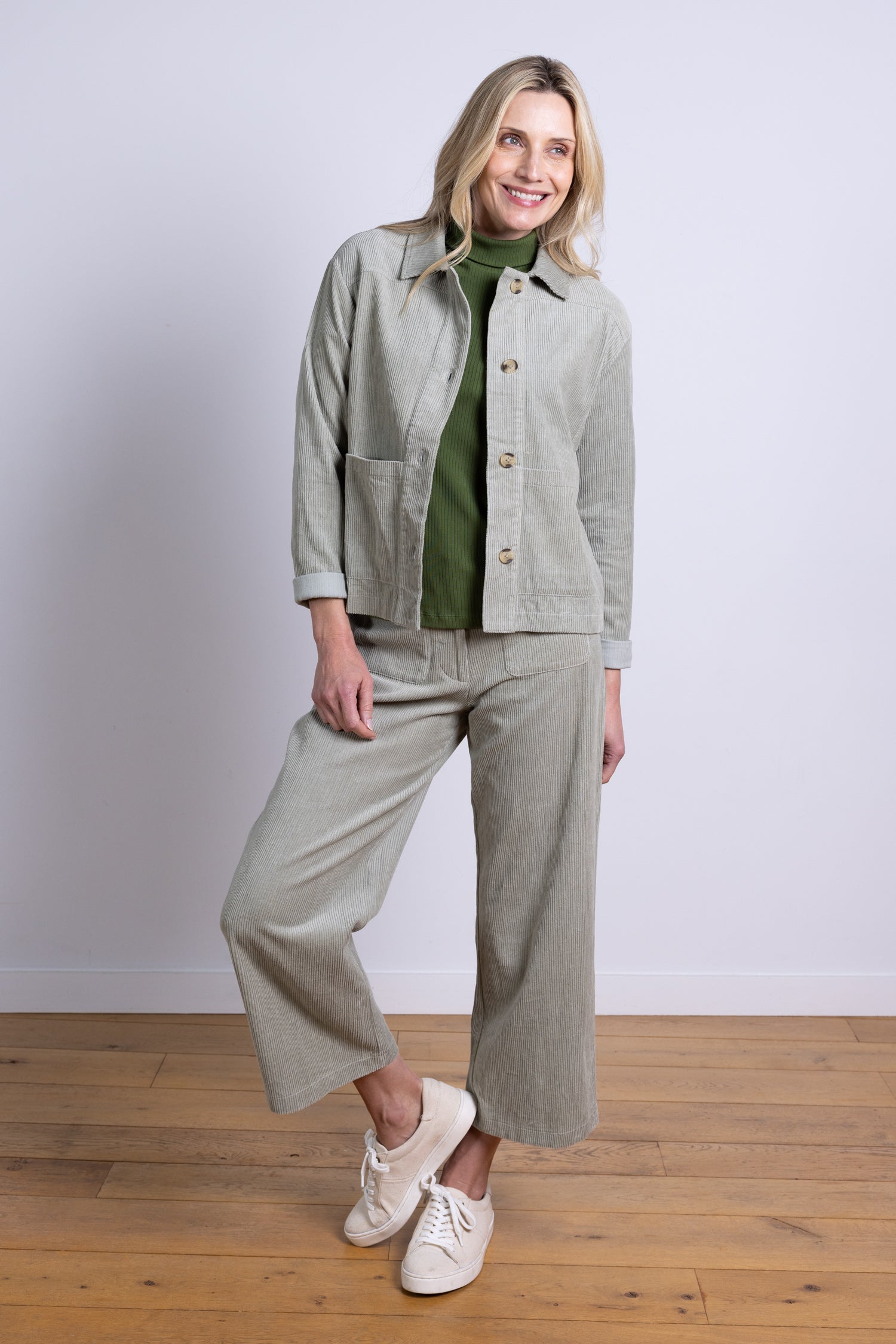 AW25 Cord Jacket - Ecru