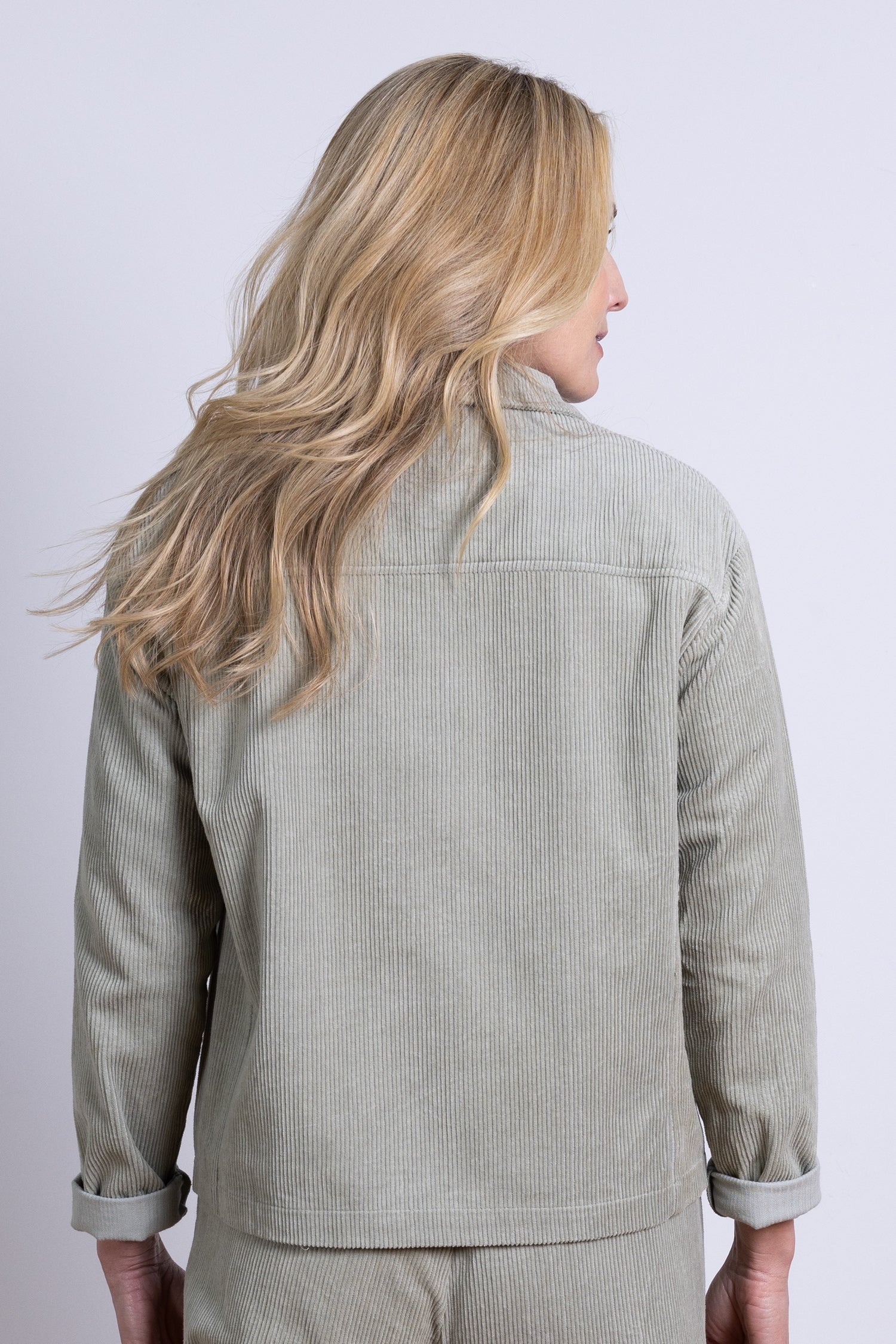 AW25 Cord Jacket - Ecru