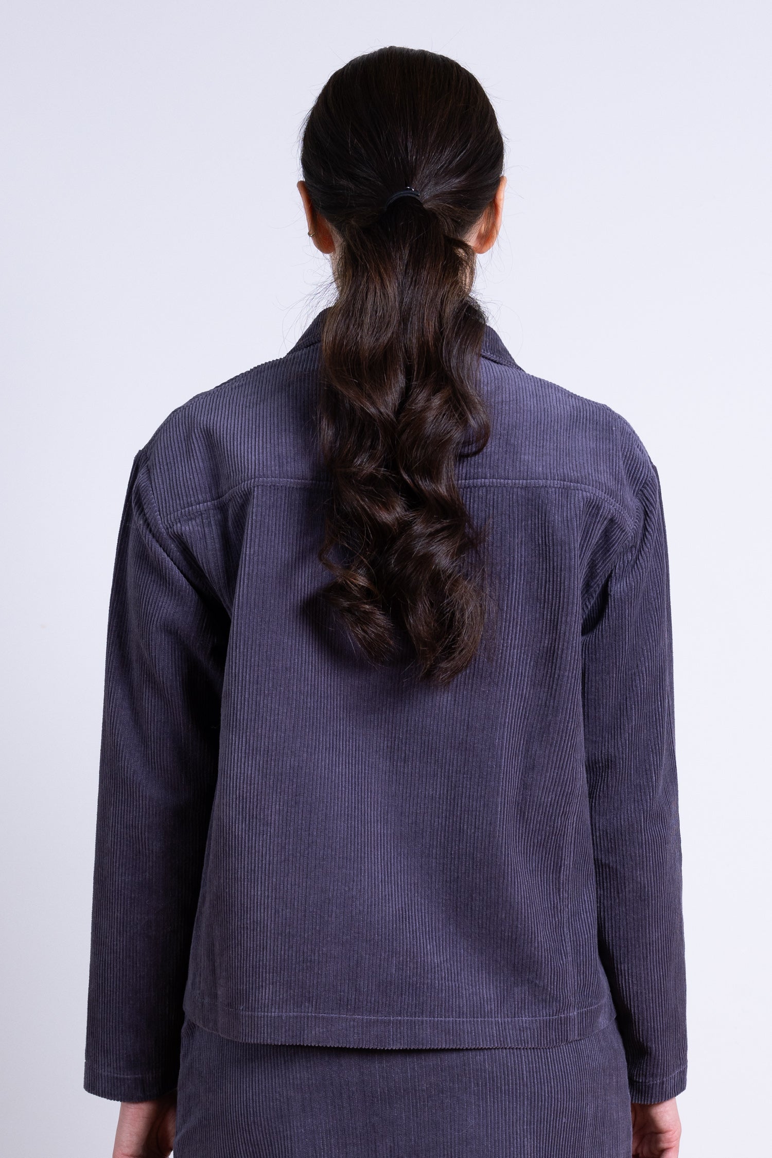 AW25 Cord Jacket - Plum