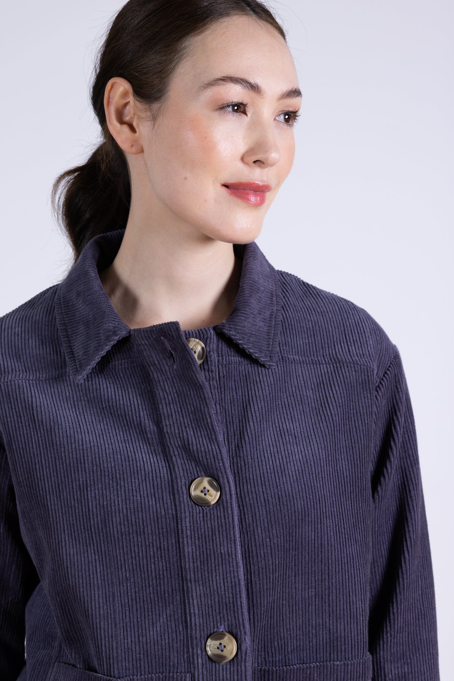 AW25 Cord Jacket - Plum