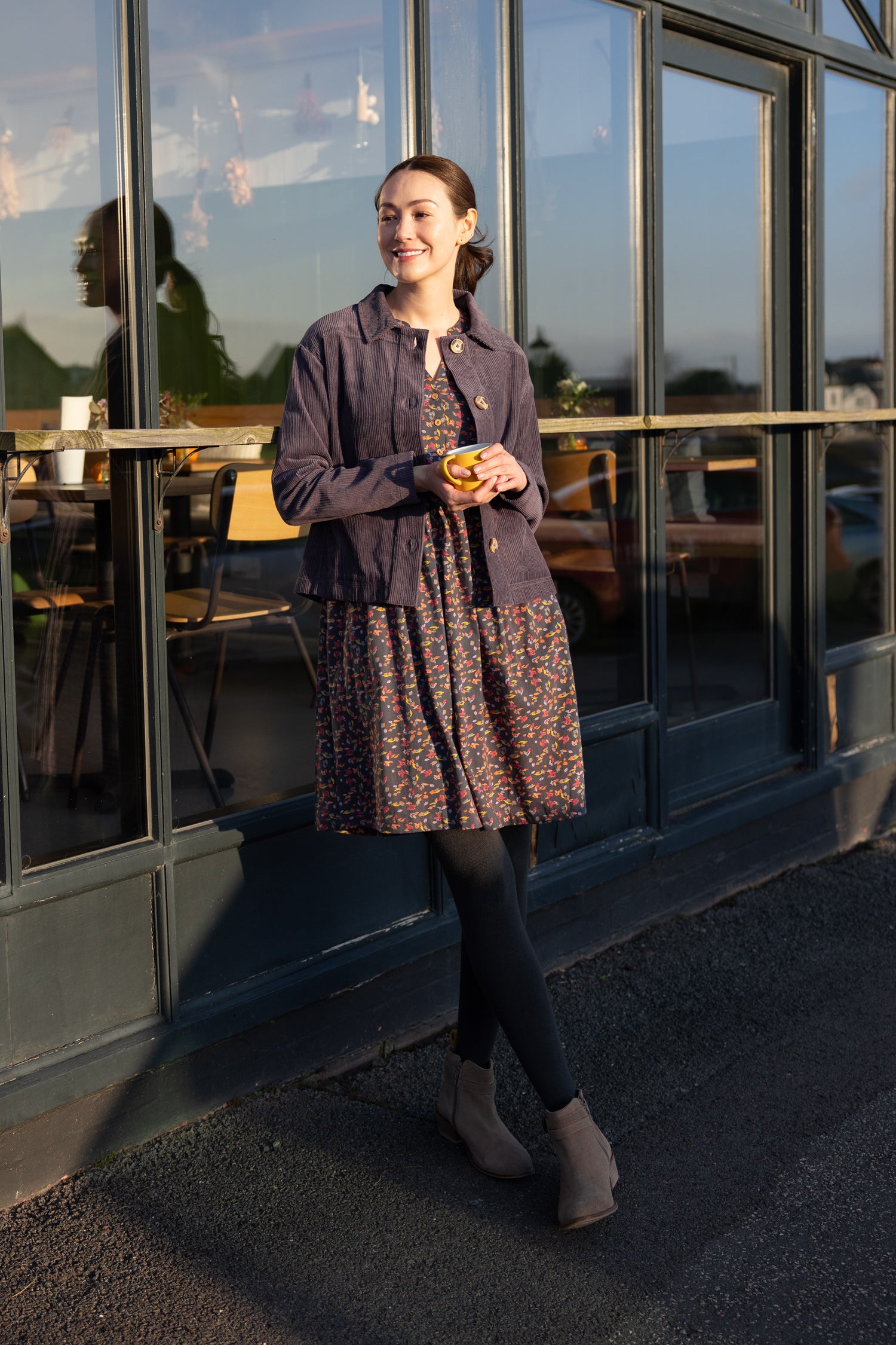 AW25 Cord Jacket - Plum