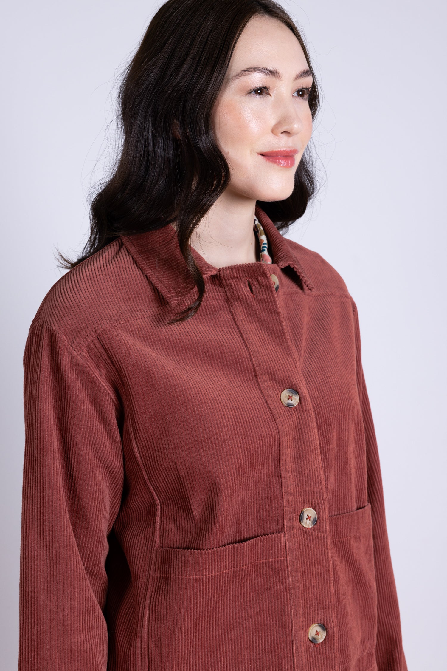 AW25 Cord Jacket - Rose