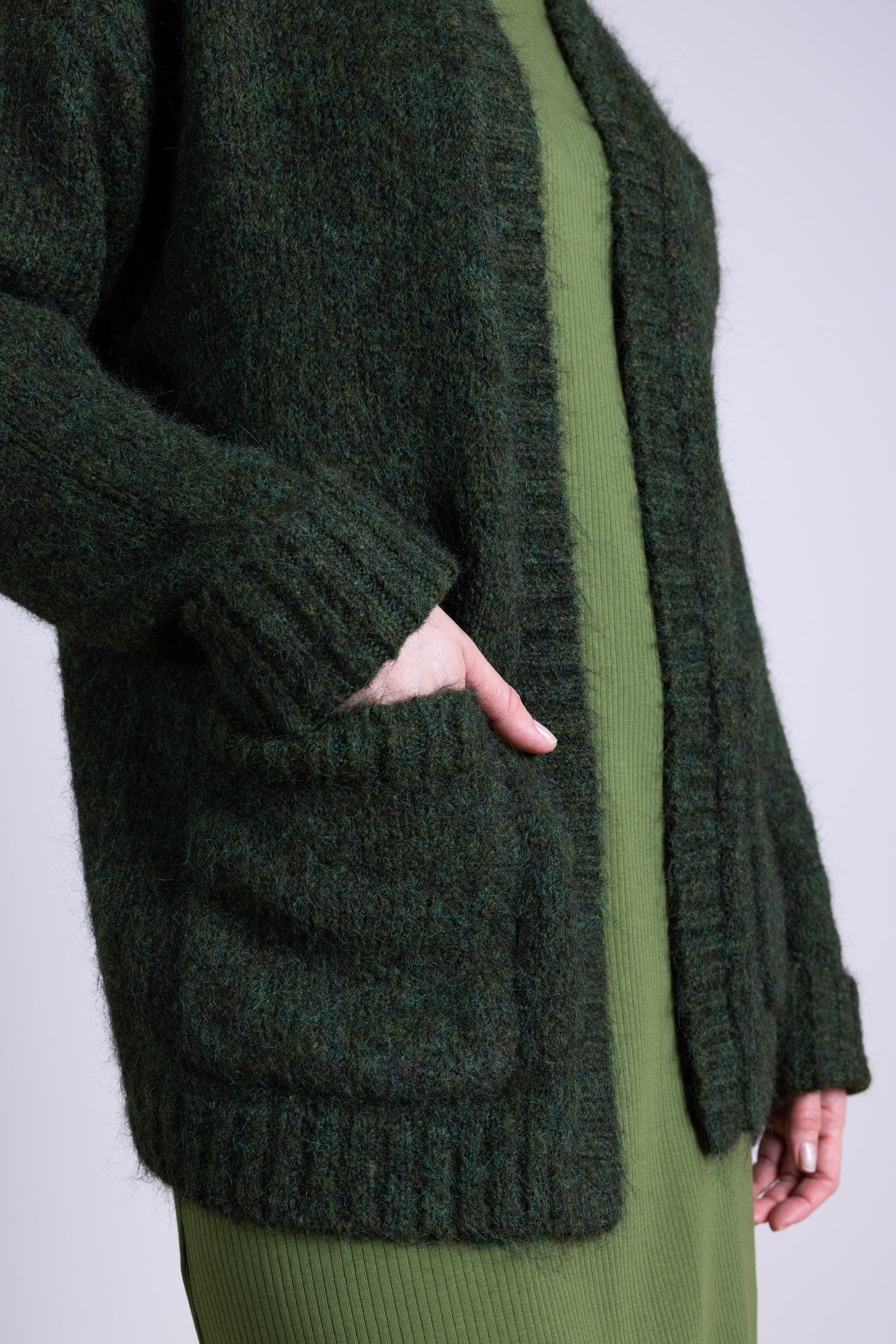 AW25 Edge to Edge Cardi - Juniper