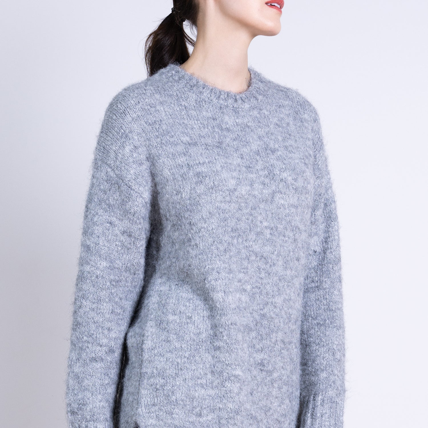 AW25 Longline Jumper - Grey