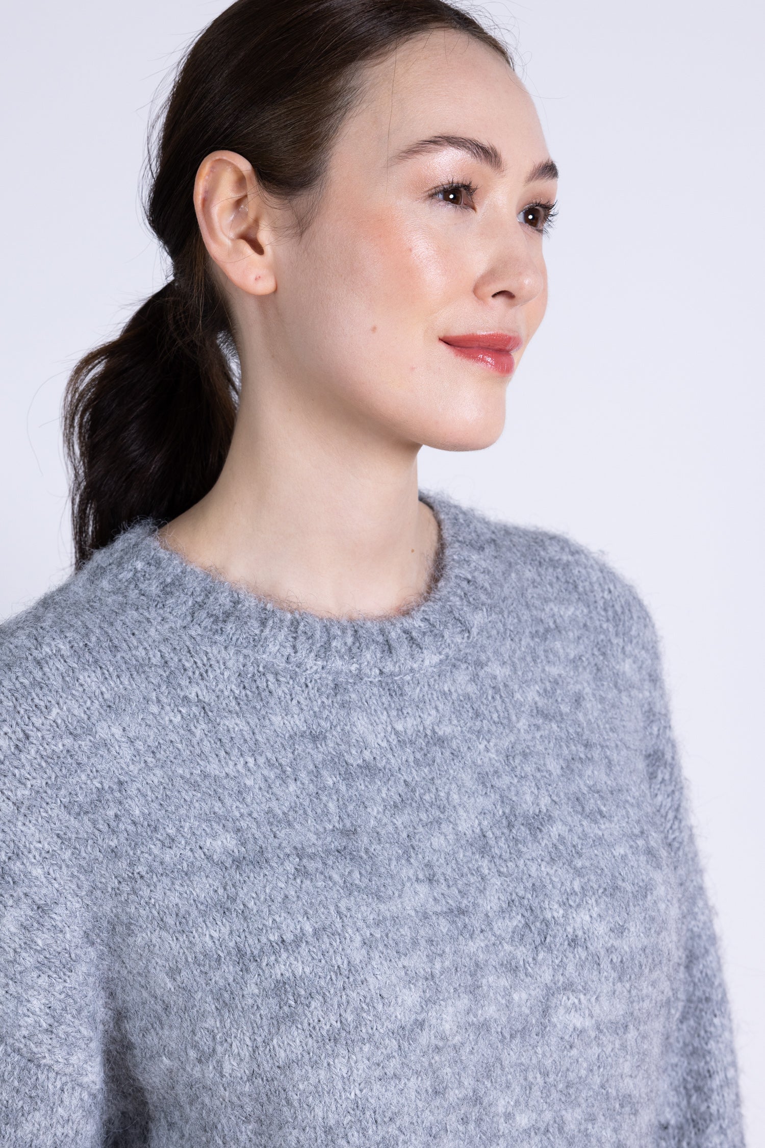 AW25 Longline Jumper - Grey