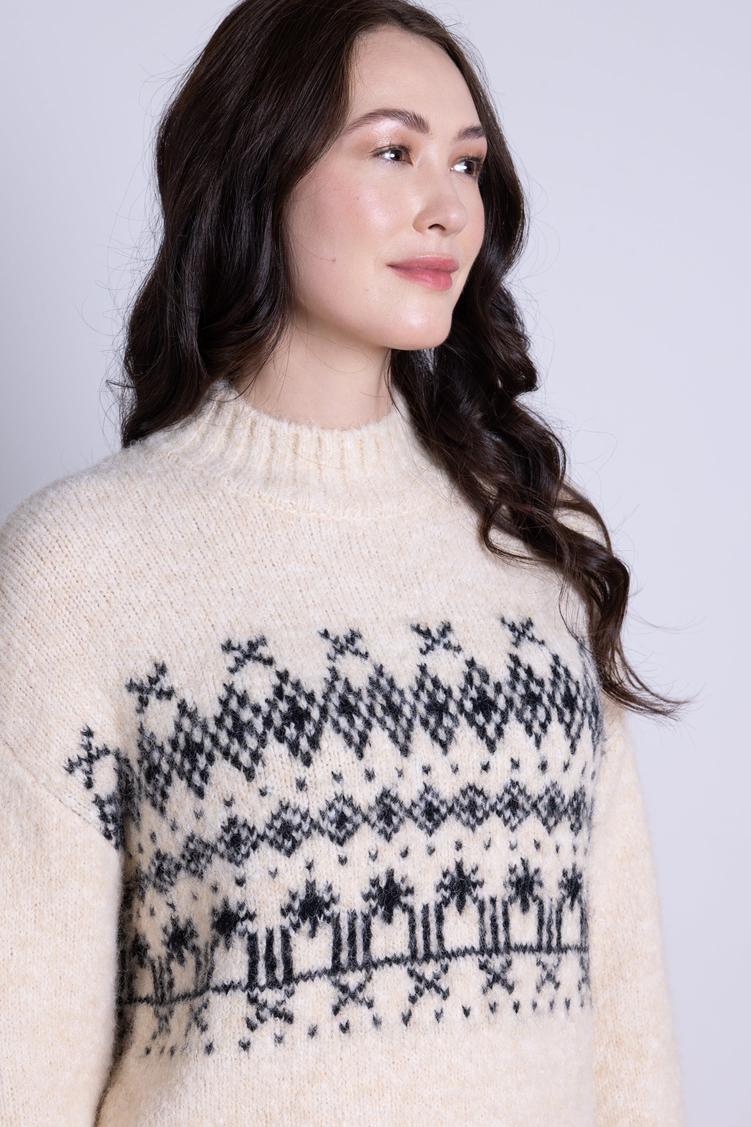 AW25 Fairisle Jumper - Ivory