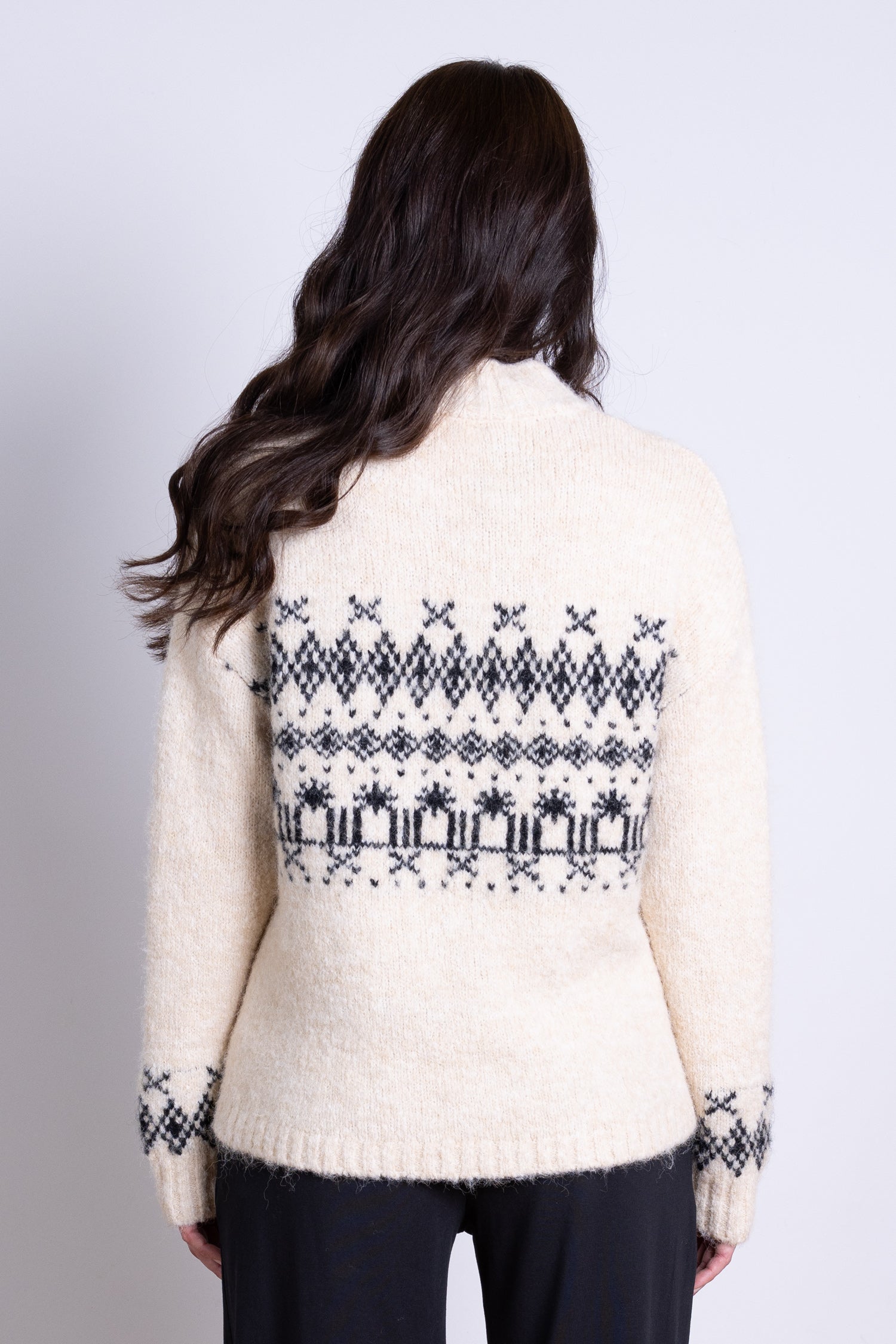 AW25 Fairisle Jumper - Ivory