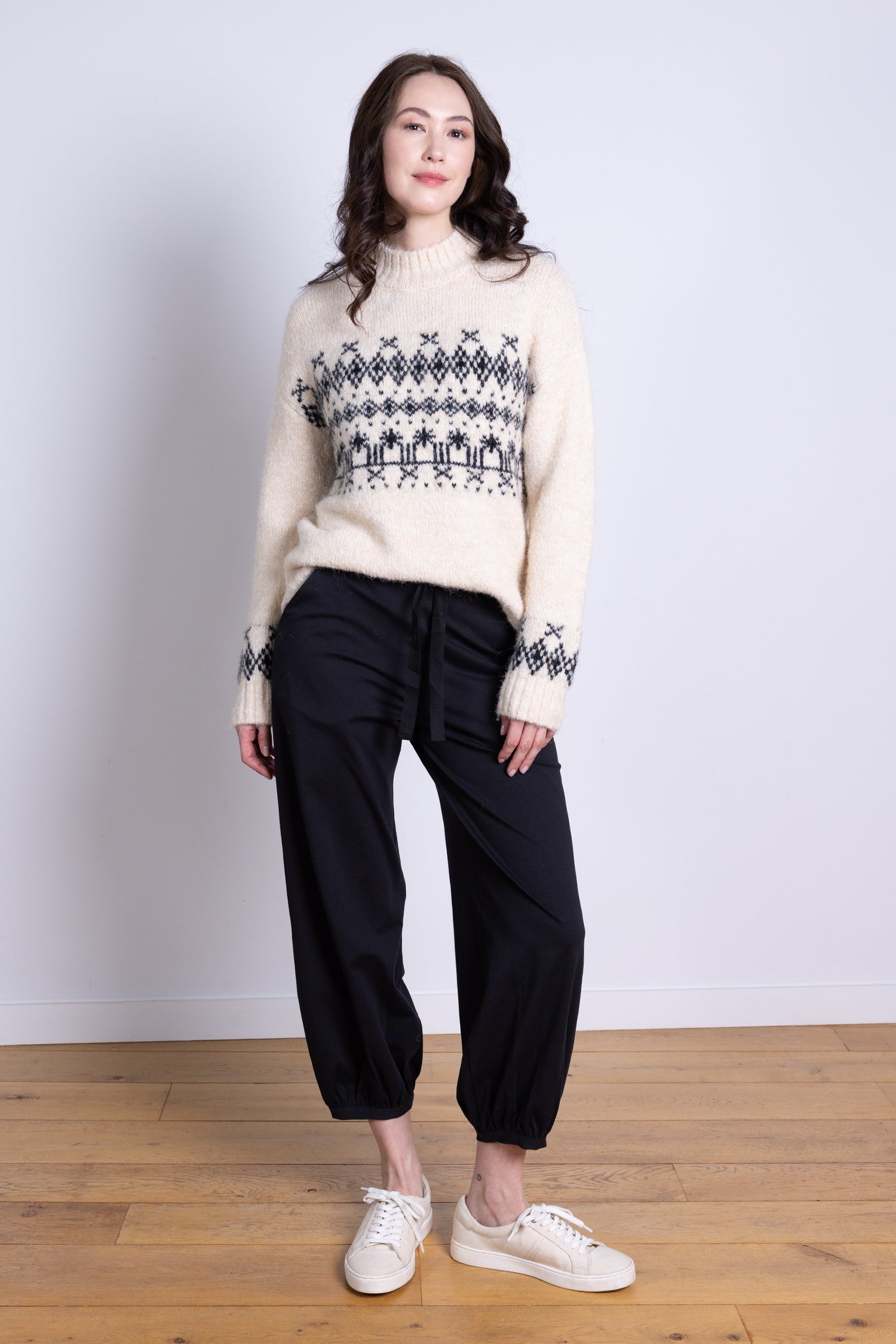 AW25 Fairisle Jumper - Ivory