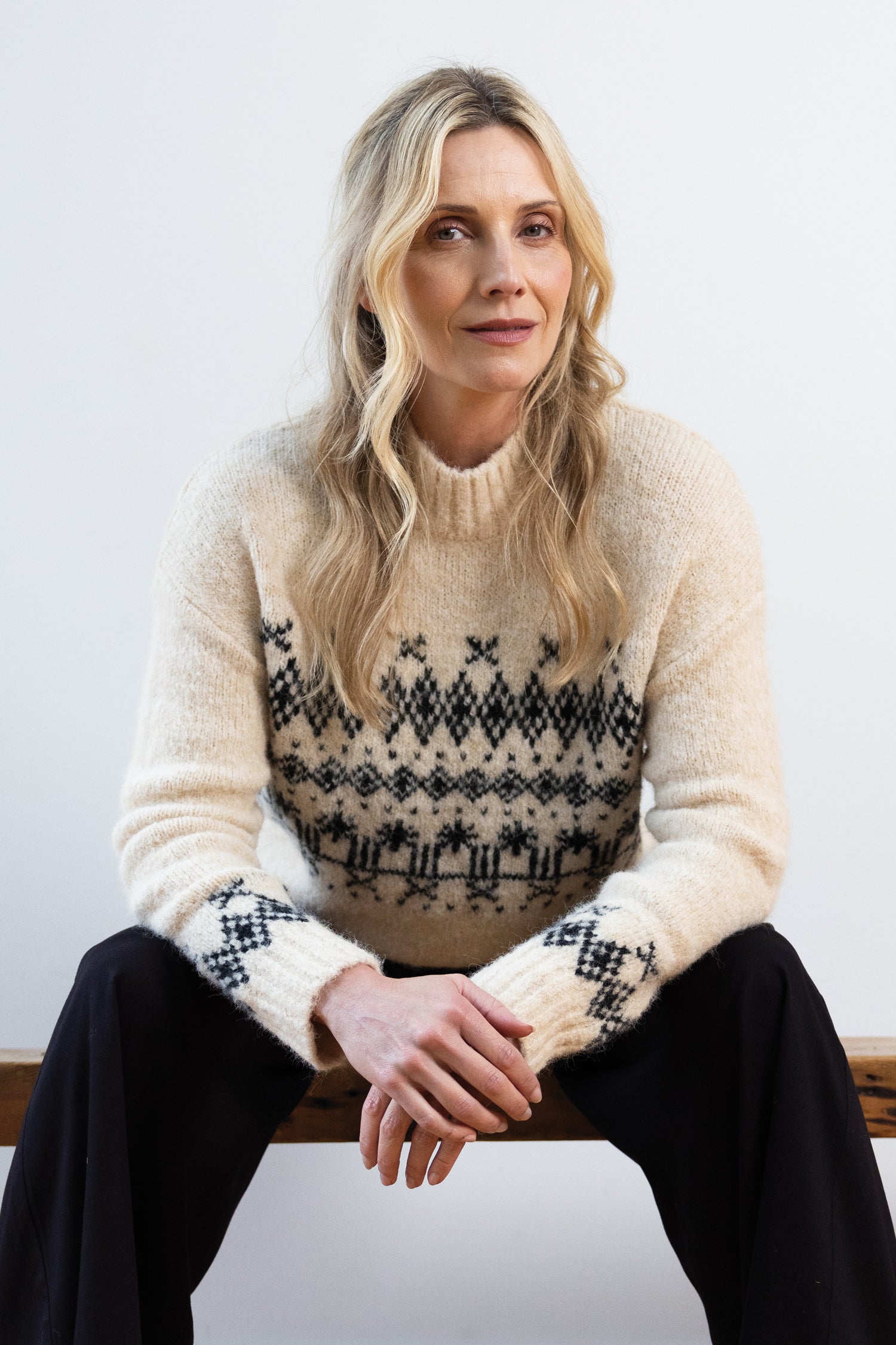 AW25 Fairisle Jumper - Ivory