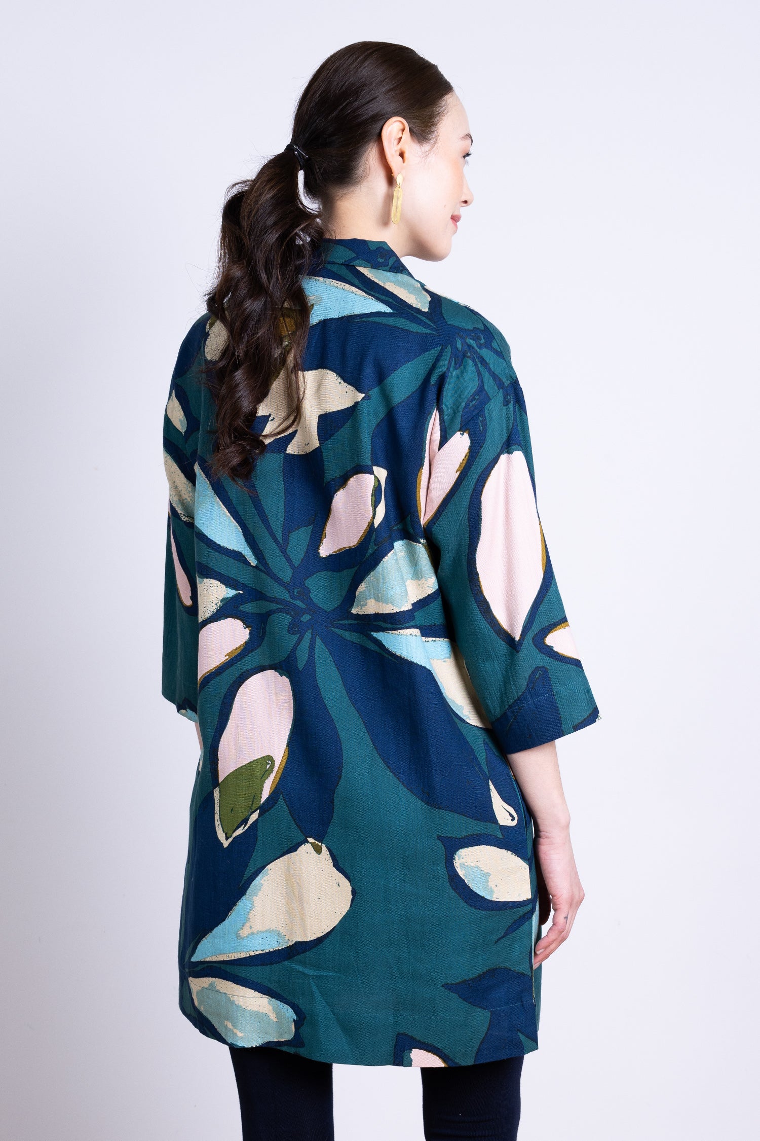 AW25 Collared Tunic Dress - Nordic