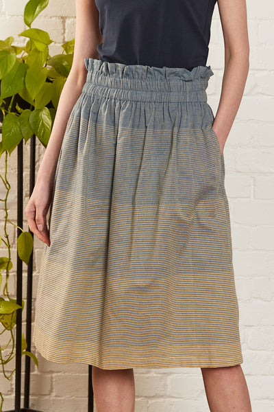 Striped Cotton Handloom Skirt