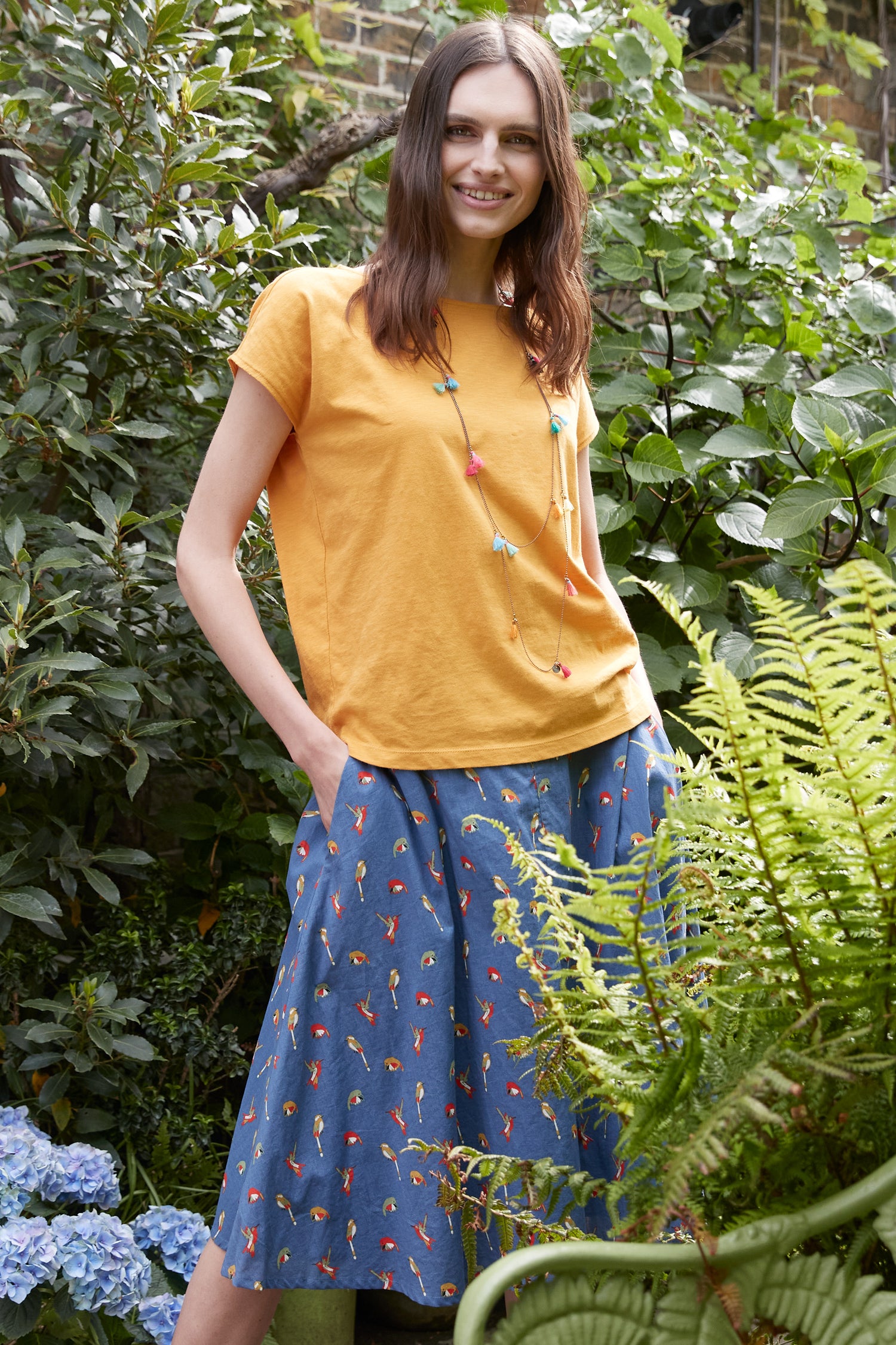 Hummingbird BCI Cotton Skirt