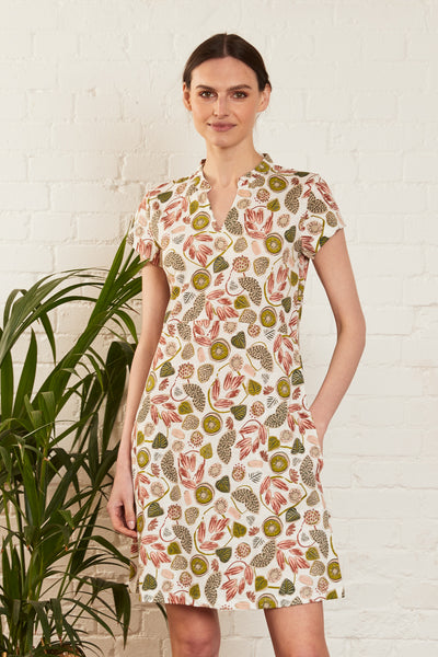 GOTS Organic Cotton Kiwi Tunic Dress