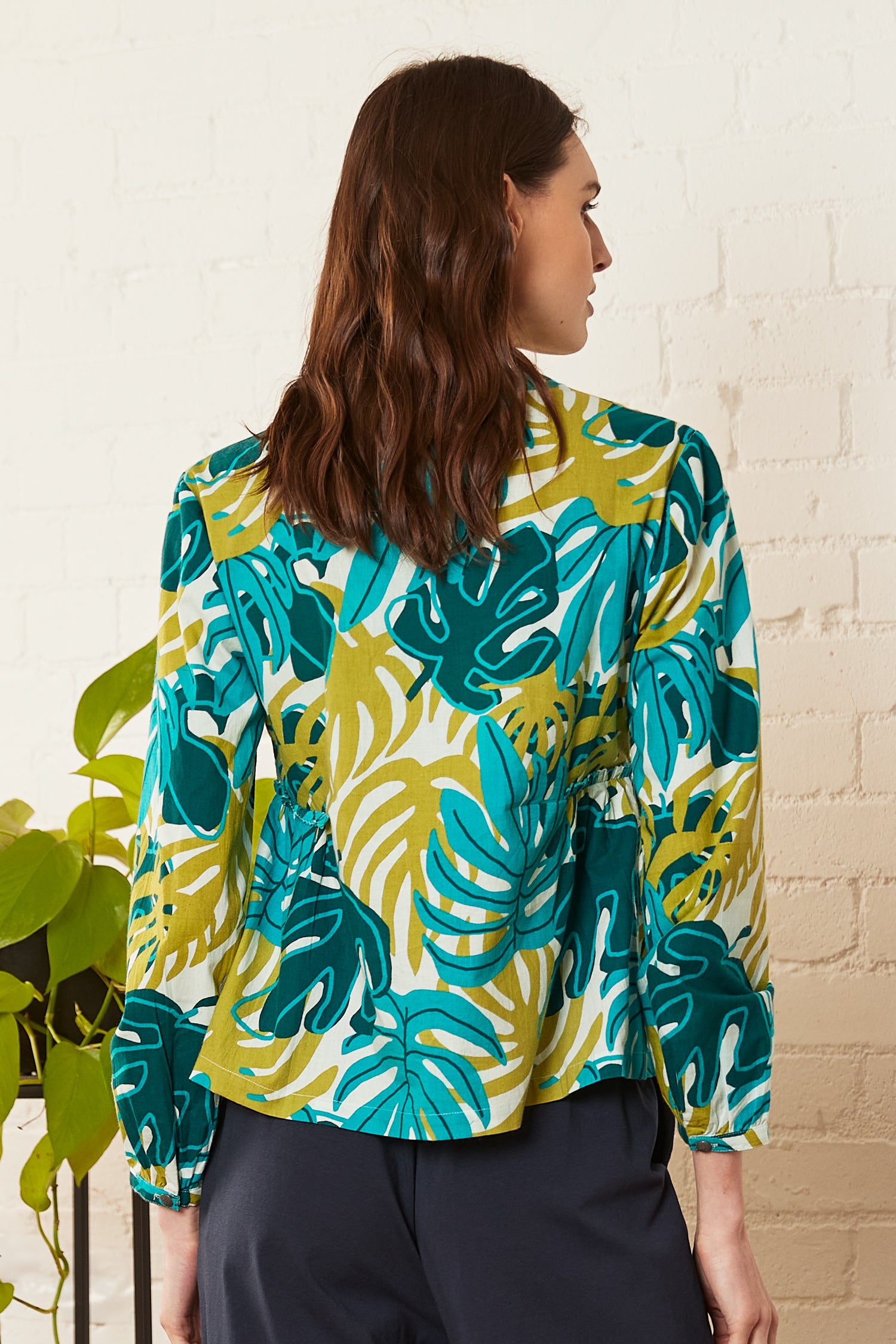 Jungle Cotton Poplin Shirt