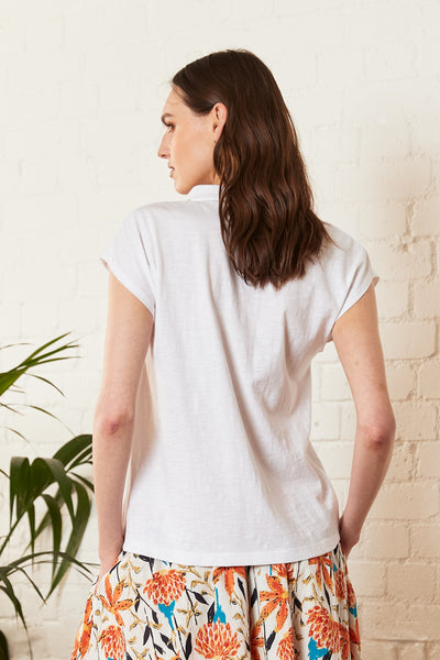 GOTS Organic Cotton Collared T-shirt