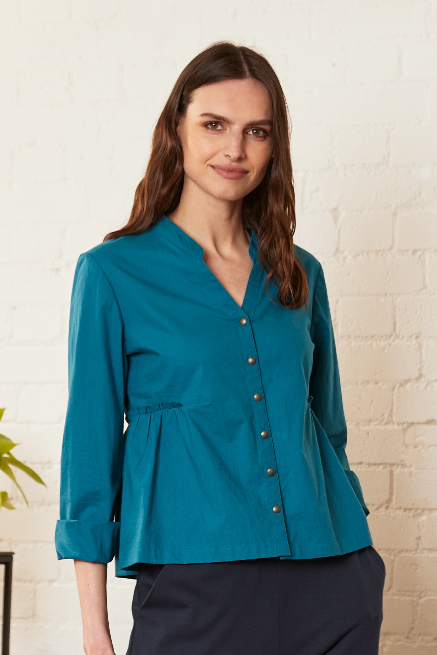 Cotton Poplin Shirt