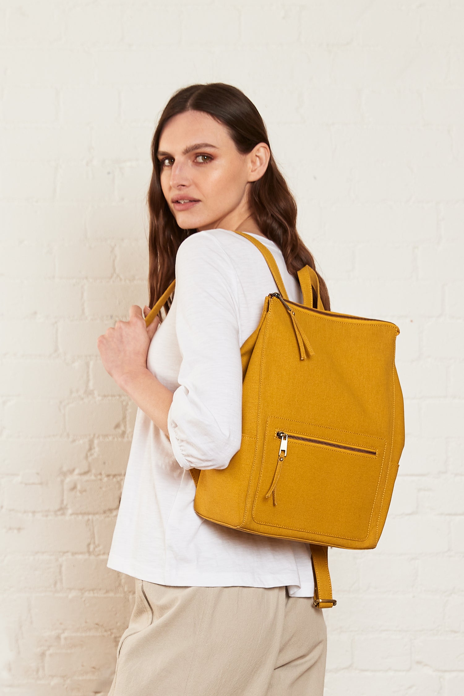 Canvas Womens Rucksack - Main Image