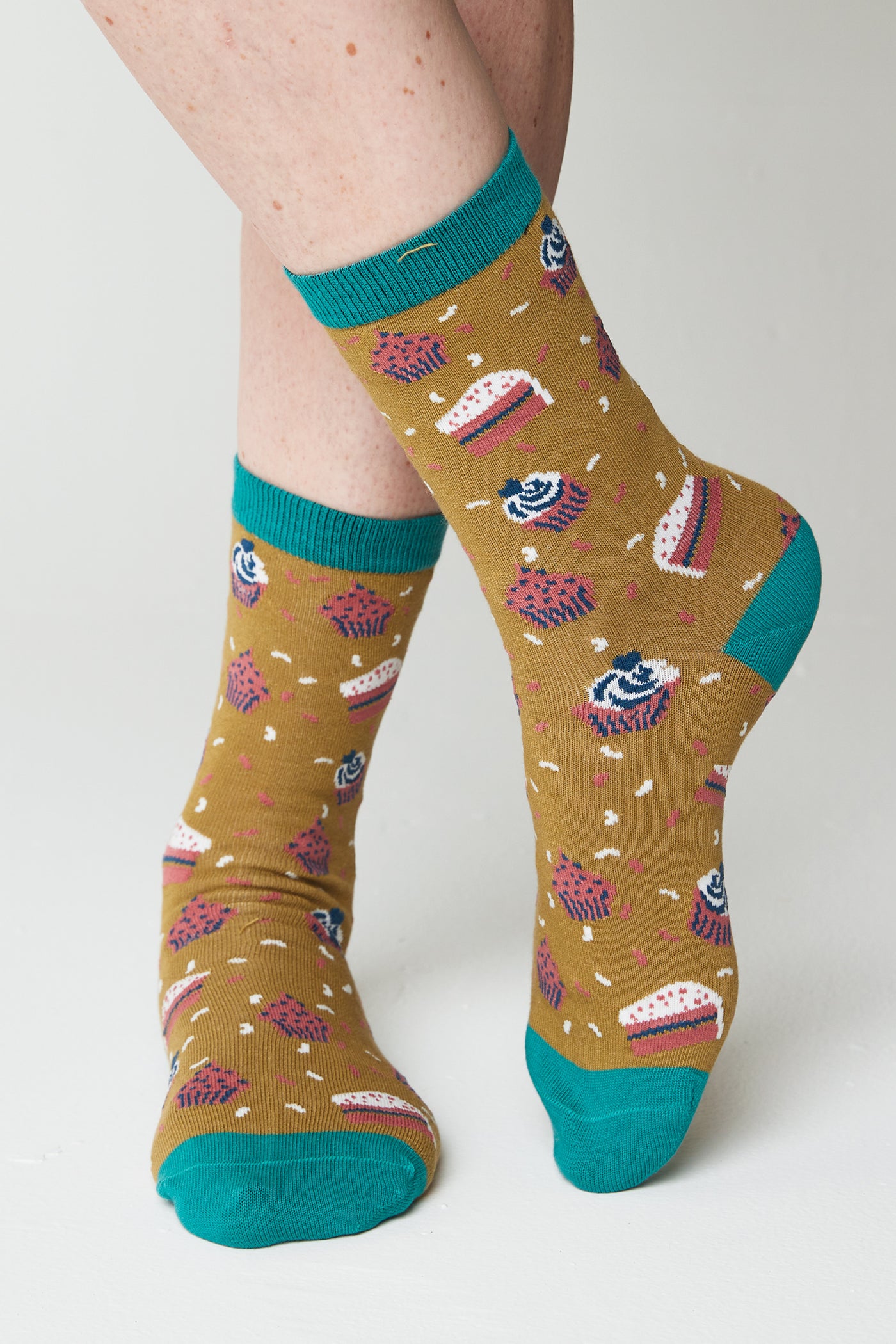 Bamboo Cotton Cake Socks