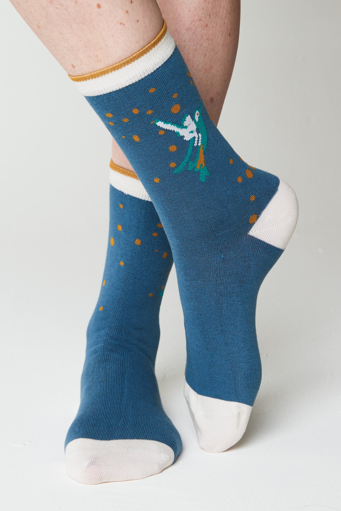 Bamboo Hummingbird Socks